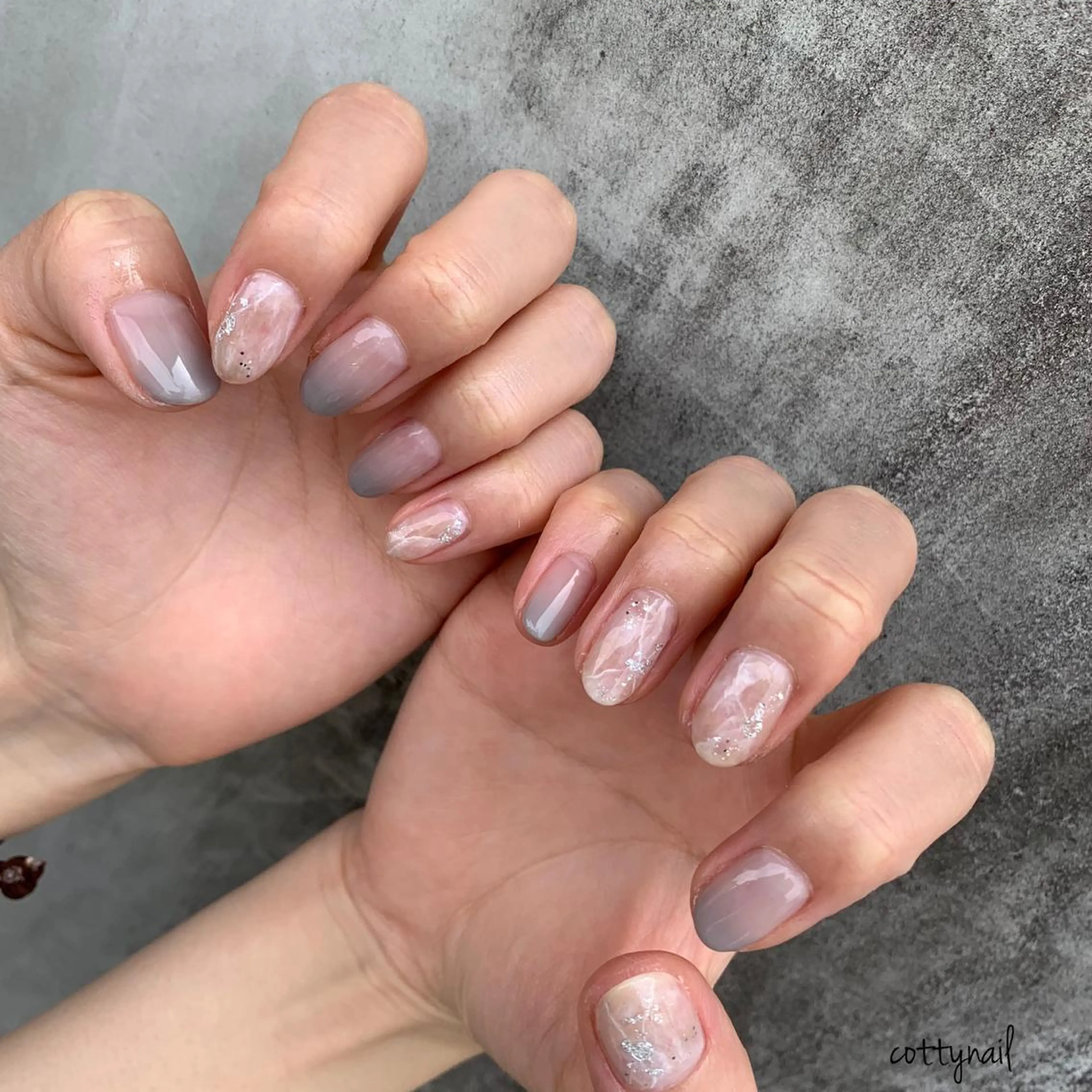 ネイル アートネイル ジェルネイル ニュアンスネイル cottynail -miki-のその他イメージ