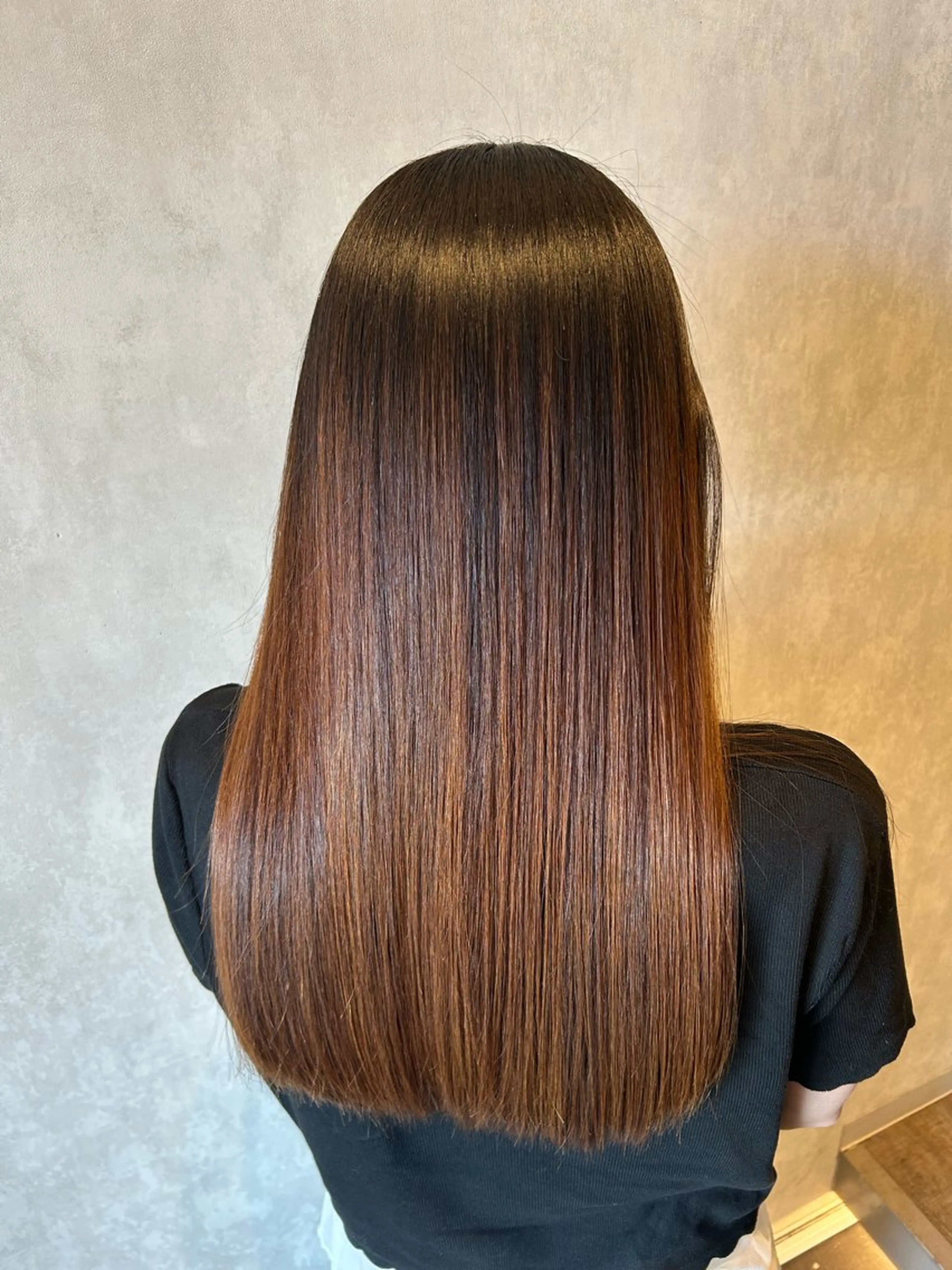 ロング 髪質改善 トリートメント きむら はるみのヘアスタイル