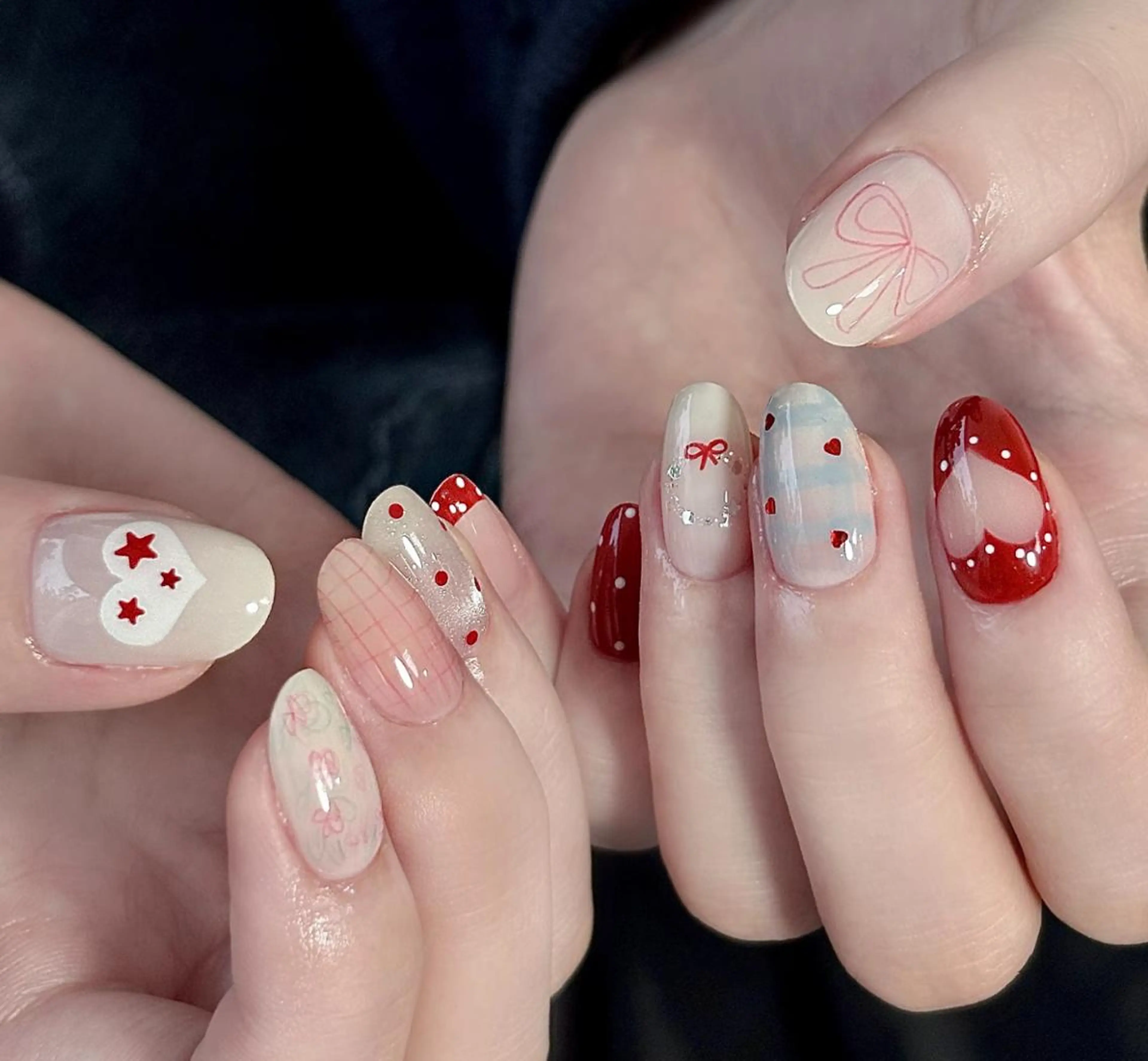 ネイル ハンドネイル 🎀 UU_nailのネイルデザイン