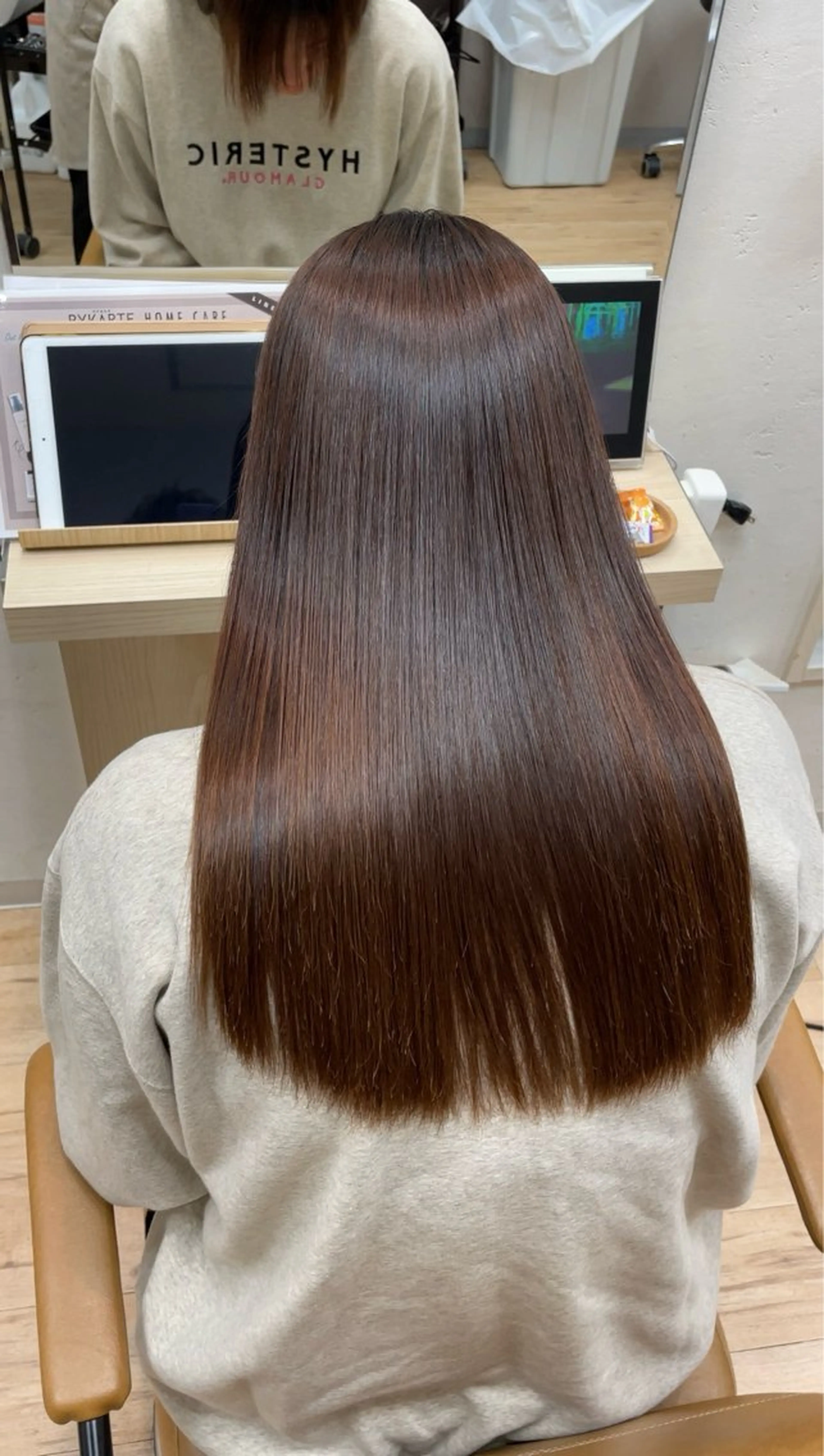 ロング 縮毛矯正 縮毛矯正 橋本翔 /レイヤーカットのヘアスタイル