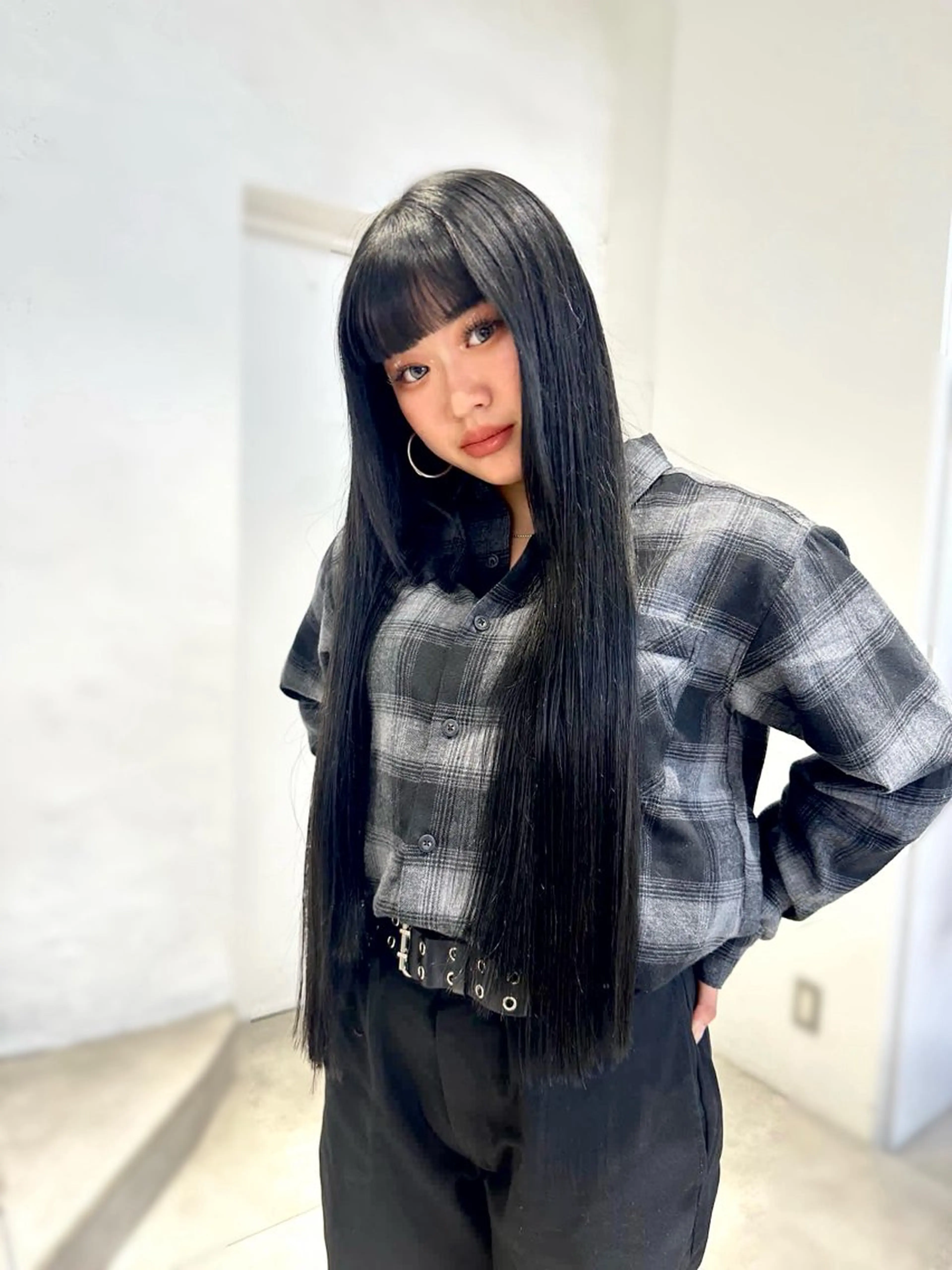 ロング ヘアカラー 韓国ヘアメンズ・レデ ィース特化ミクのヘアスタイル