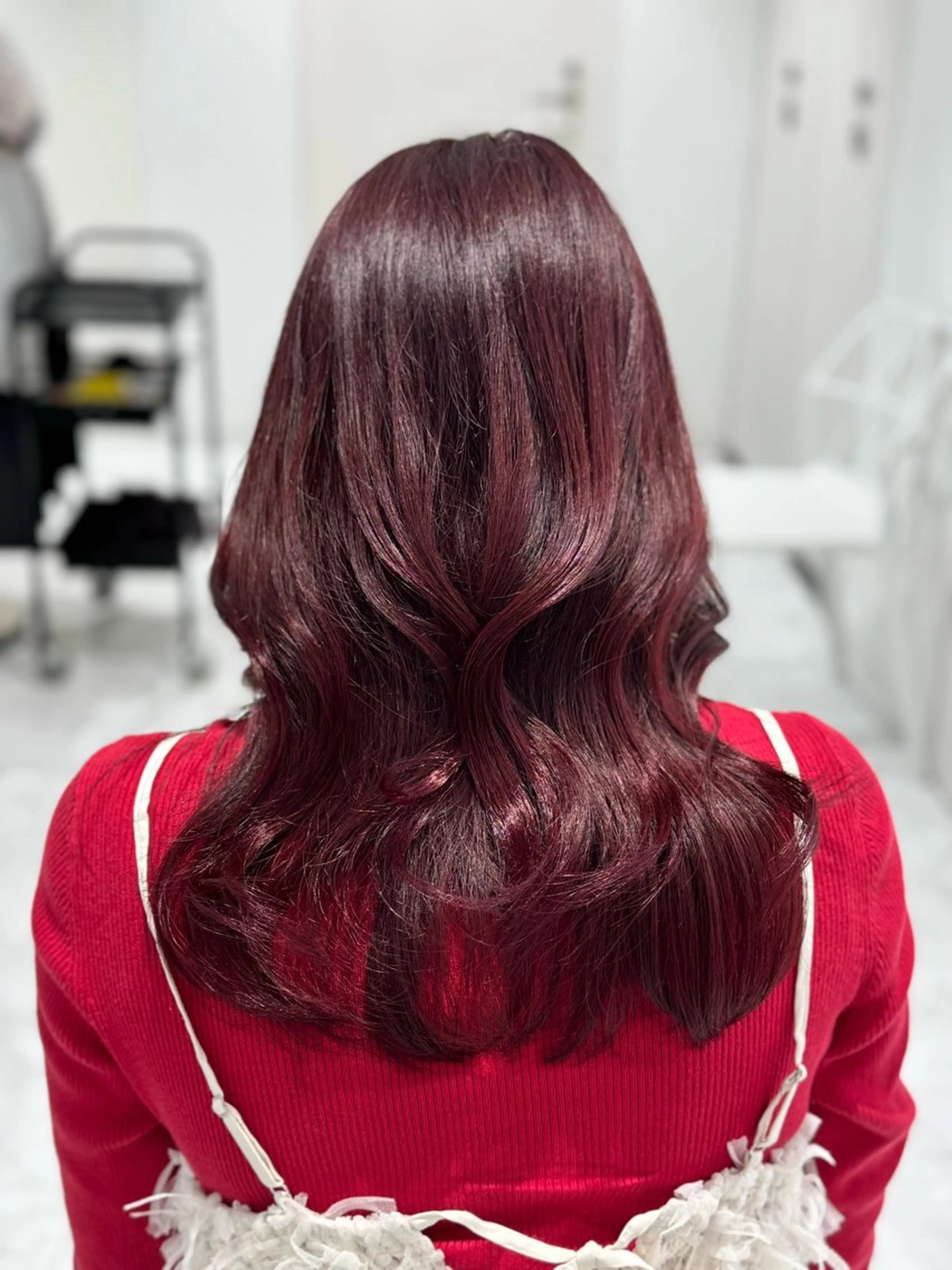 カラー ヘアカラー トリートメント ヘッドスパ ブリーチなし暖色特化 ❤️kanata❤️のヘアスタイル