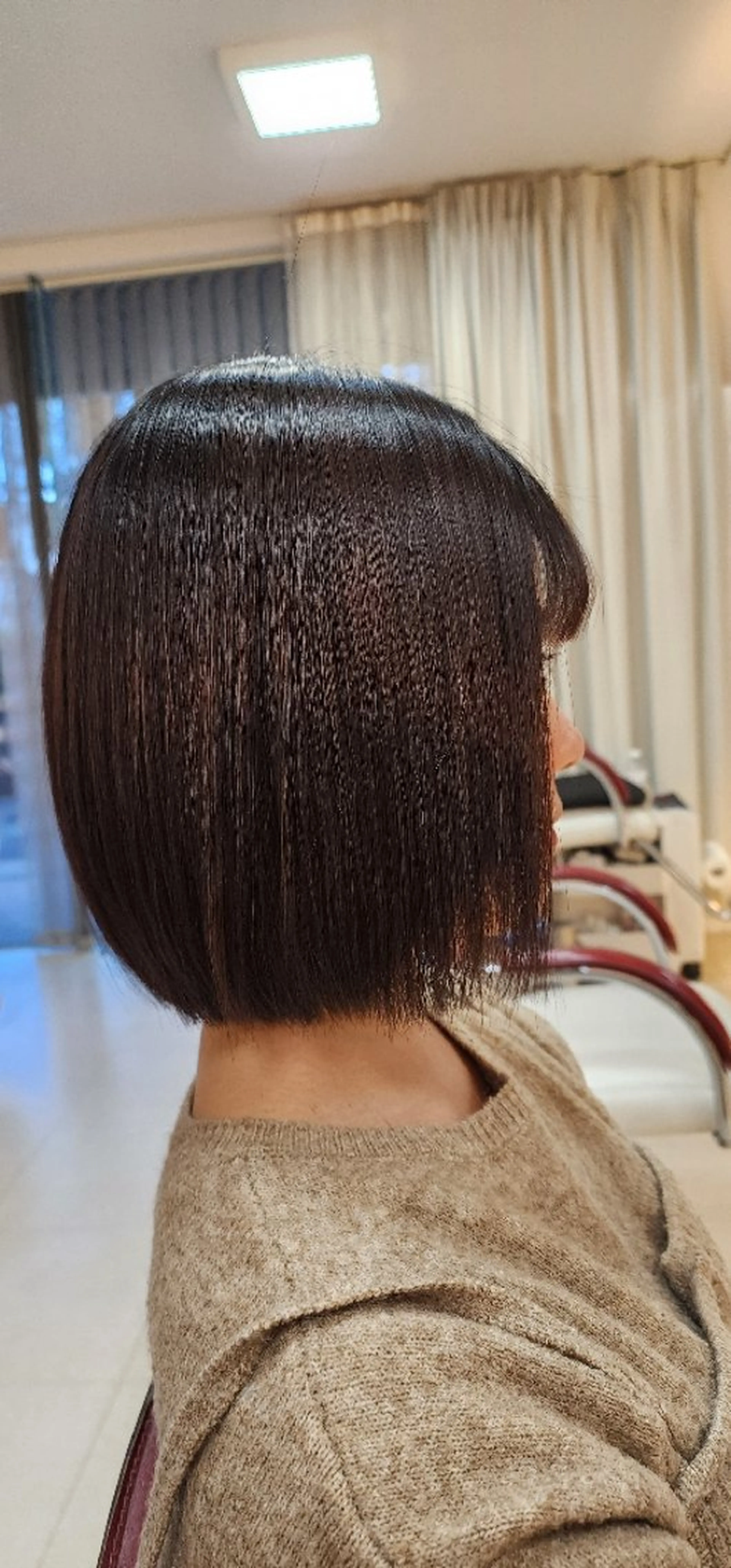 ミディアム パーマ 縮毛矯正 hairmake Juinのヘアスタイル