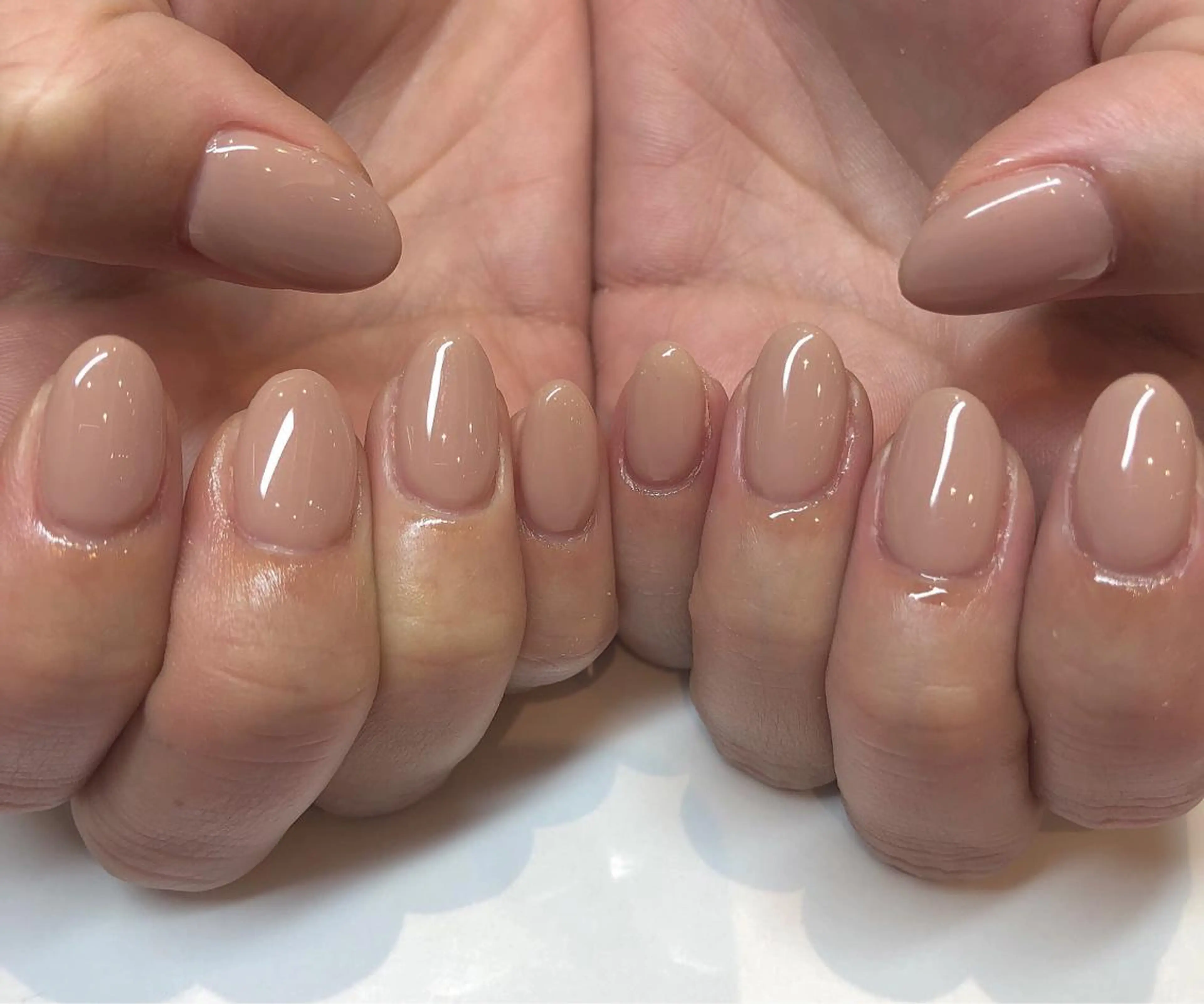 ネイル ワンカラーネイル ハンドネイル 鶴田୨ৎmaison de NALIのネイルデザイン