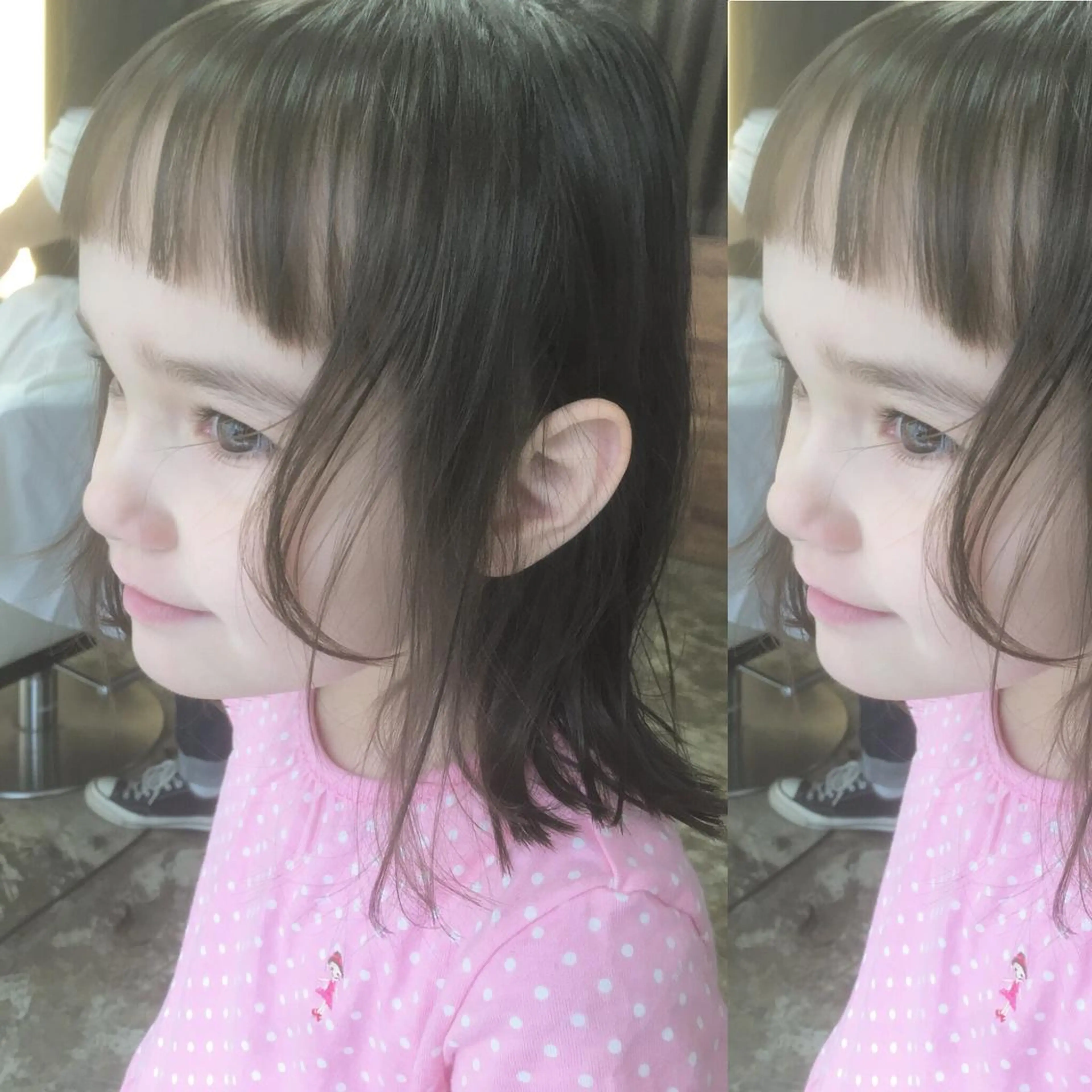 ミディアム 石川 理恵のヘアスタイル