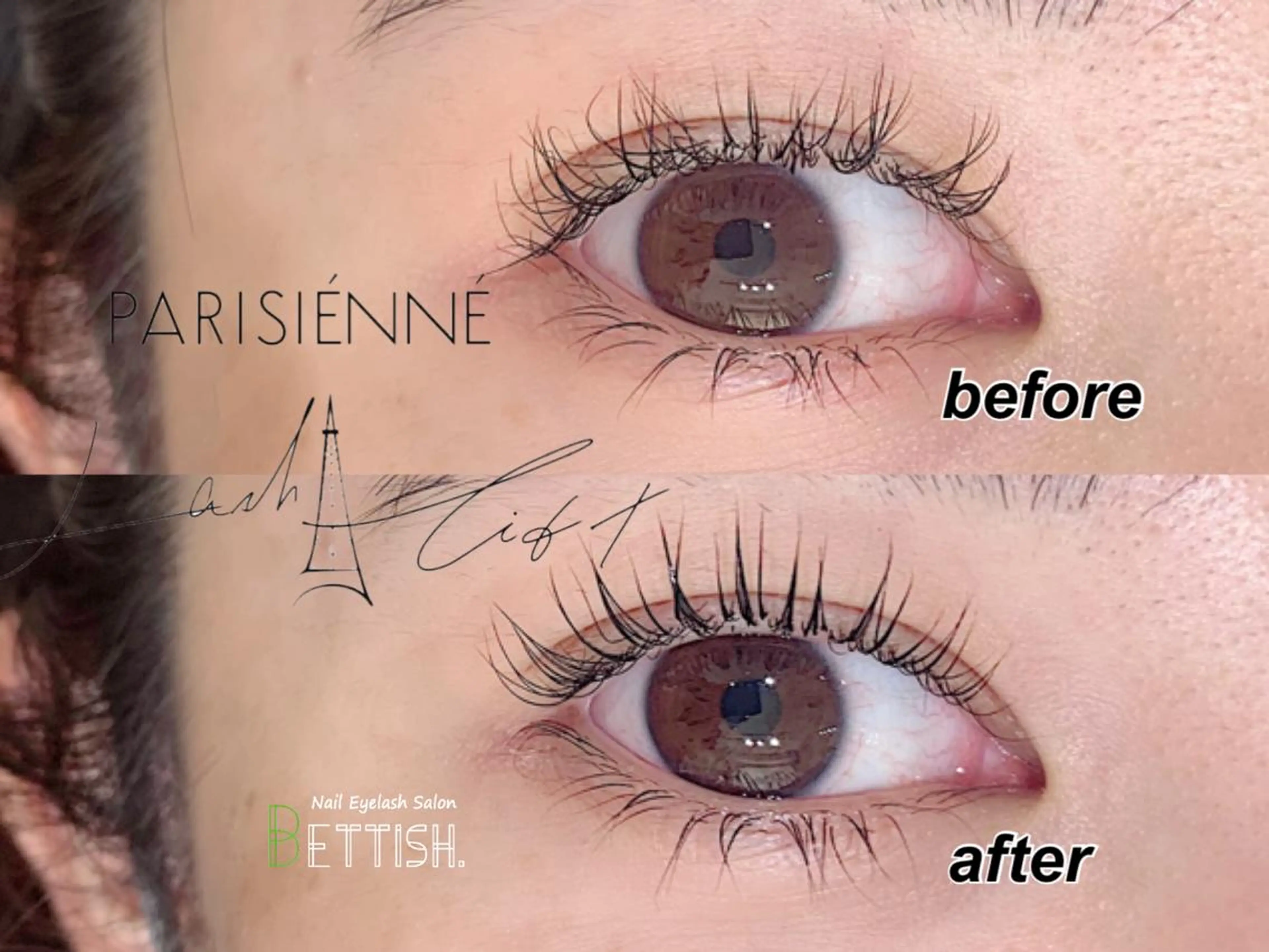 マツエク・マツパ マツパ BETTISH. HARUKA☺︎のマツエク・マツパデザイン