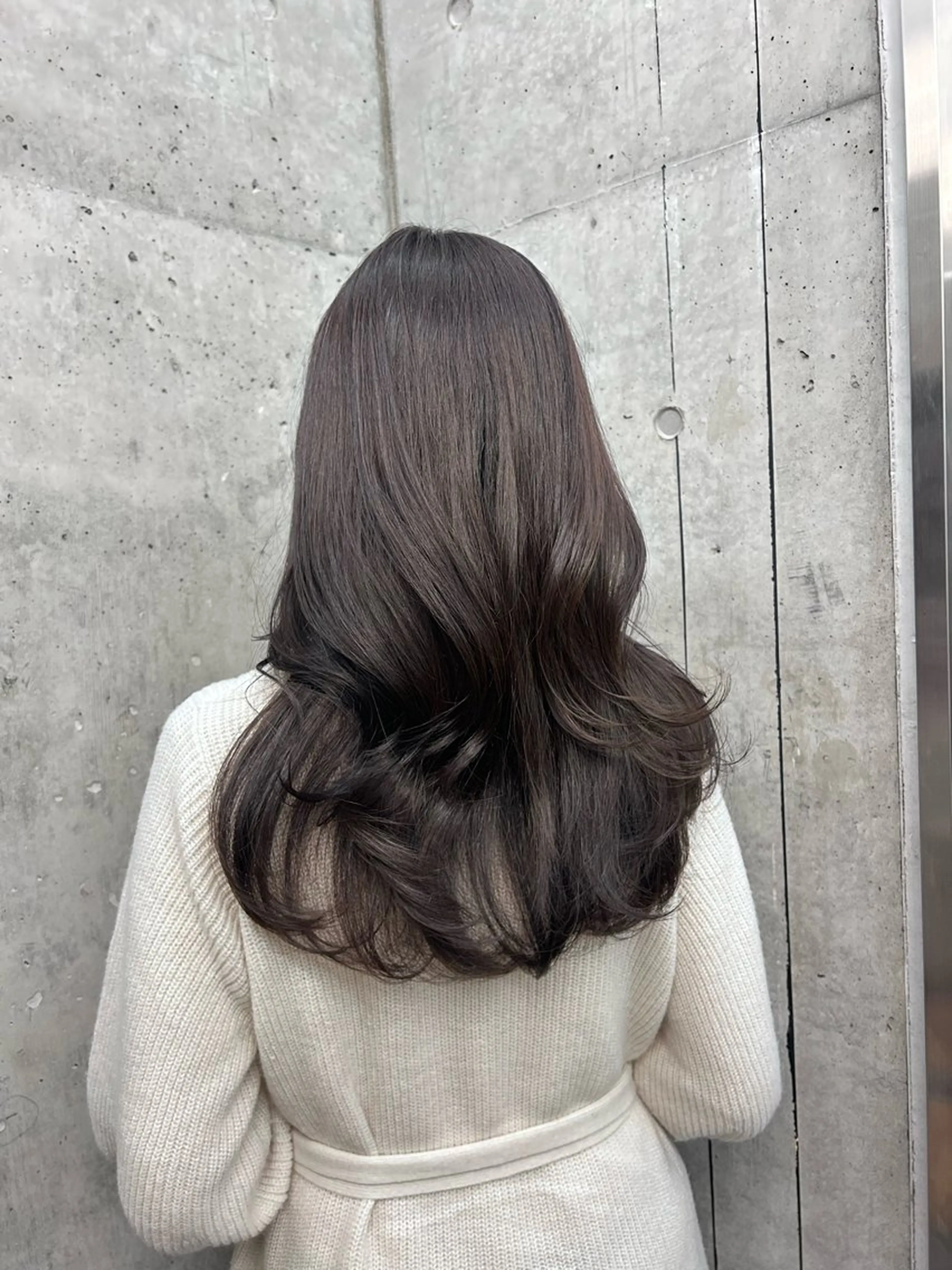 セミロング ANJU/本町肥後橋 /似合わせカラー💖のヘアスタイル