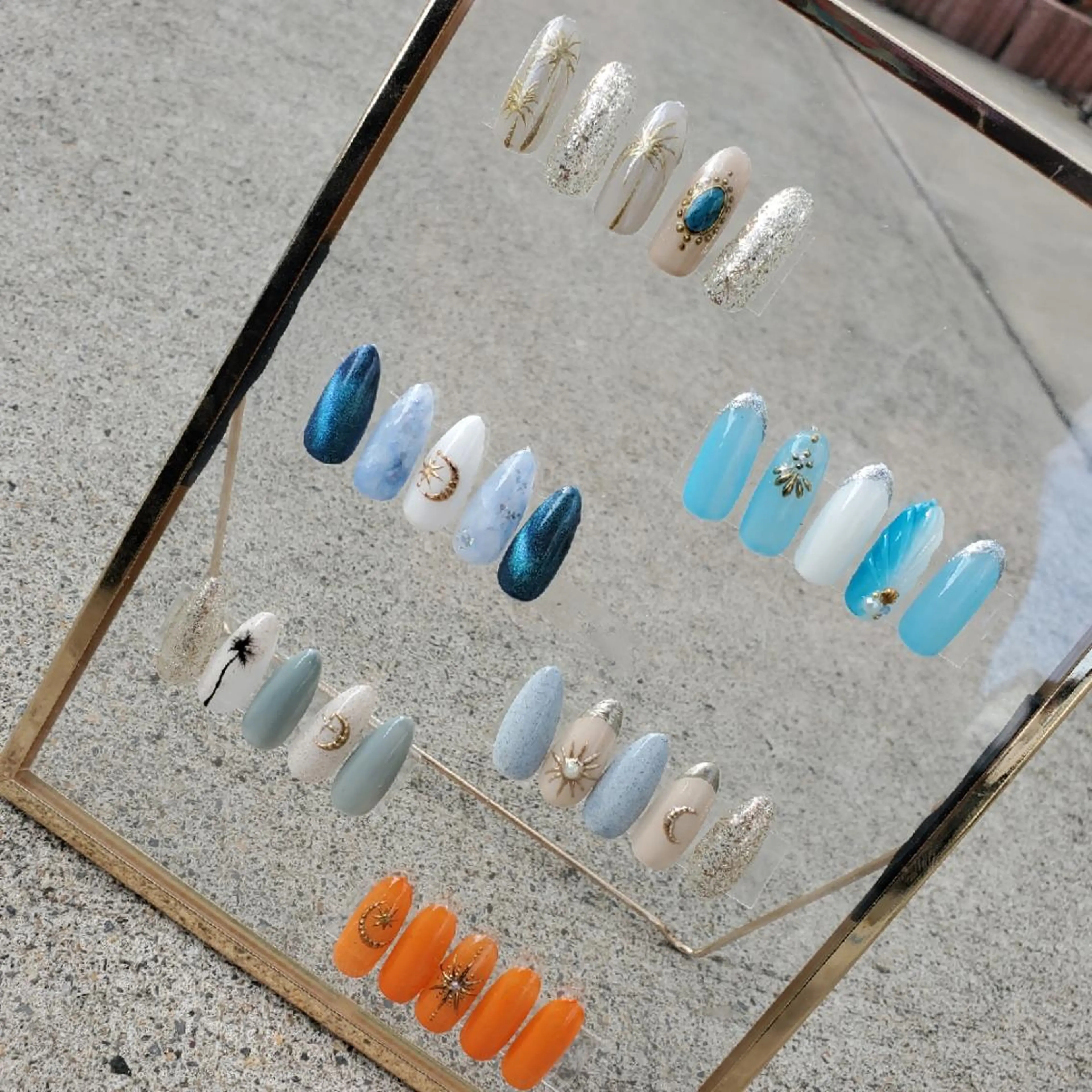 ネイル アートネイル Lea,Nail所属・松橋 愛のネイルデザイン