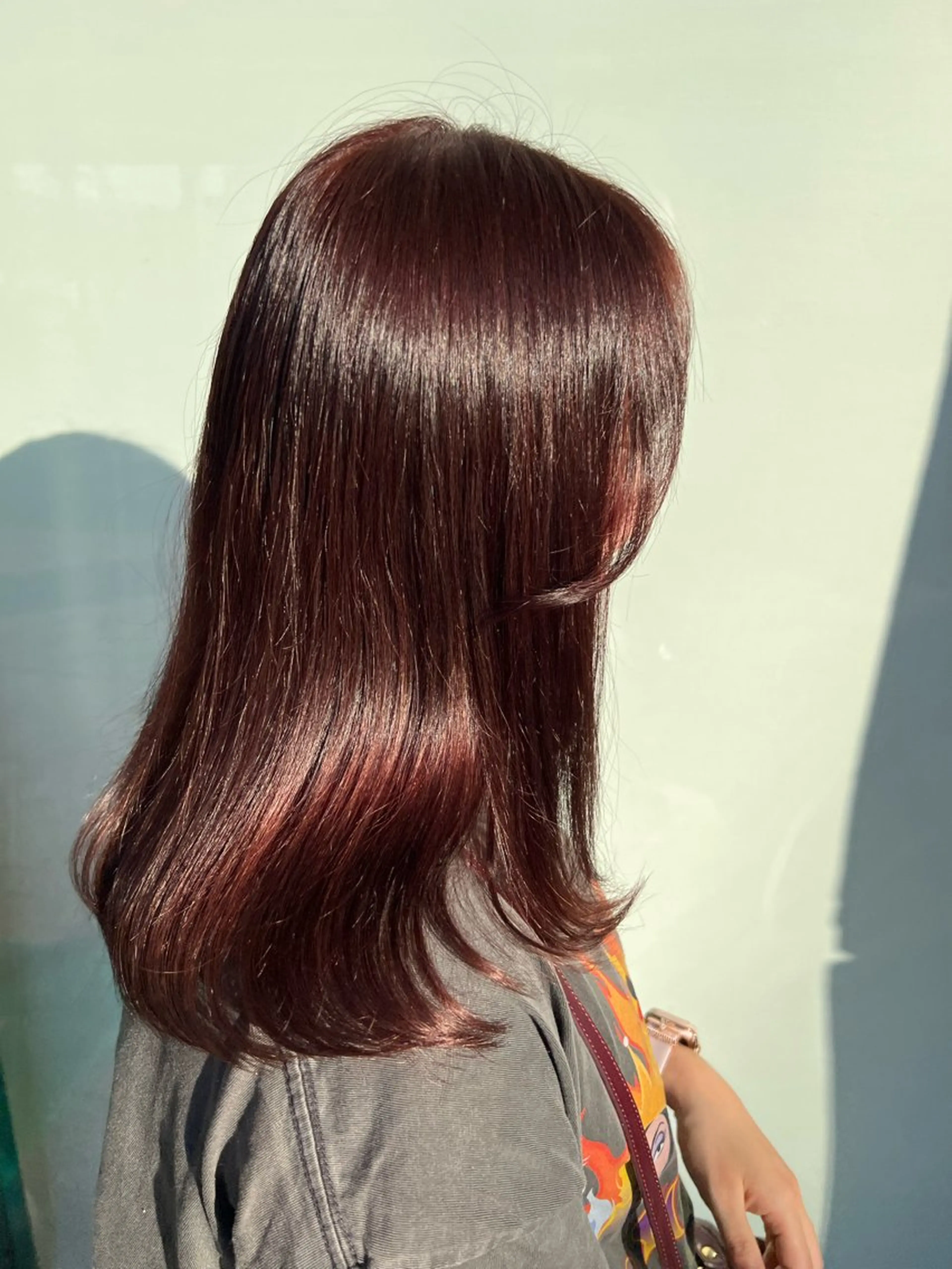 セミロング 横浜/韓国/レイヤー カット/ユイナ🎀のヘアスタイル