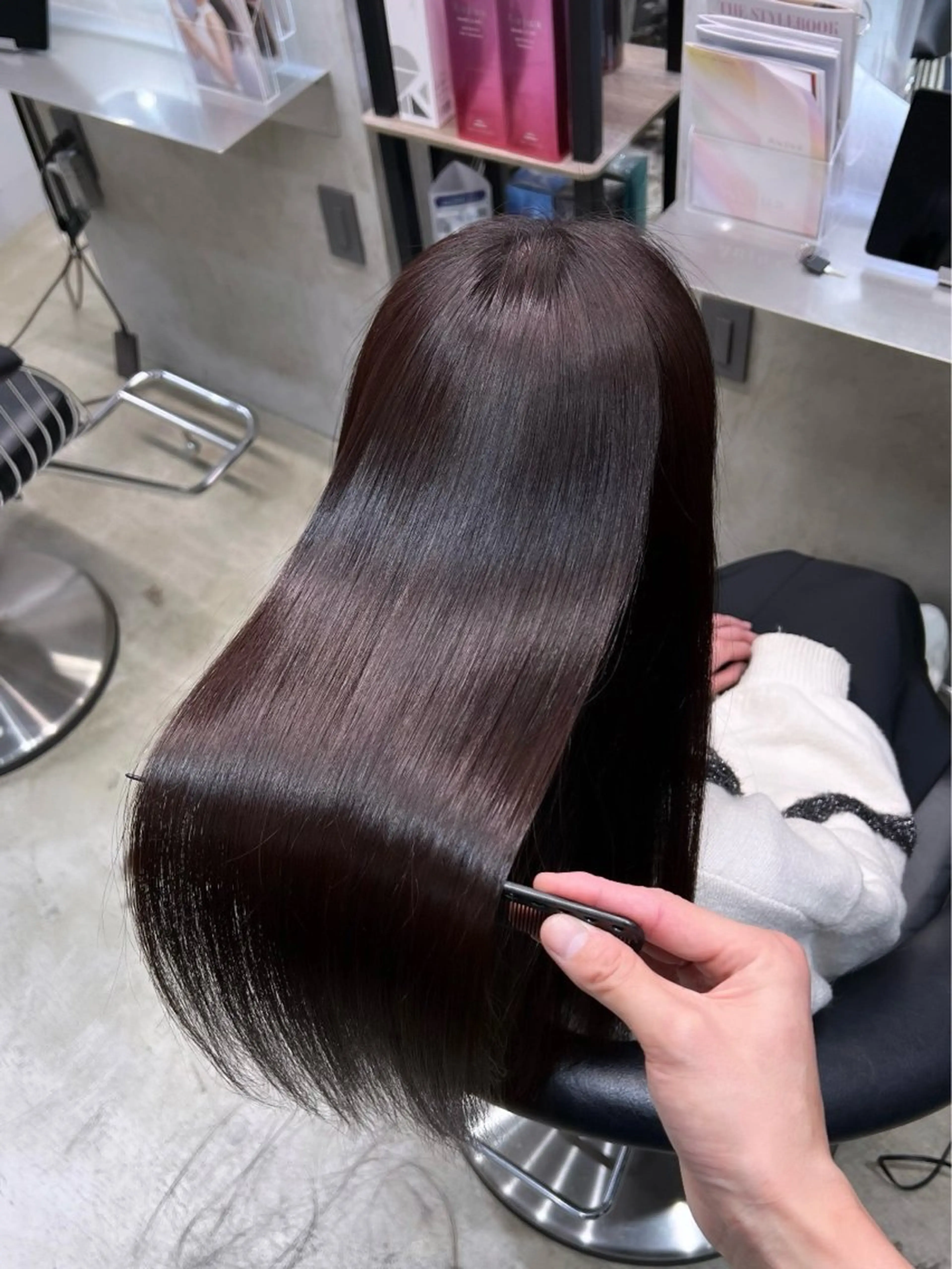 ロング カラー etora 渋谷所属・ワンホン×韓国/ 髪質改善/itaruのヘアスタイル