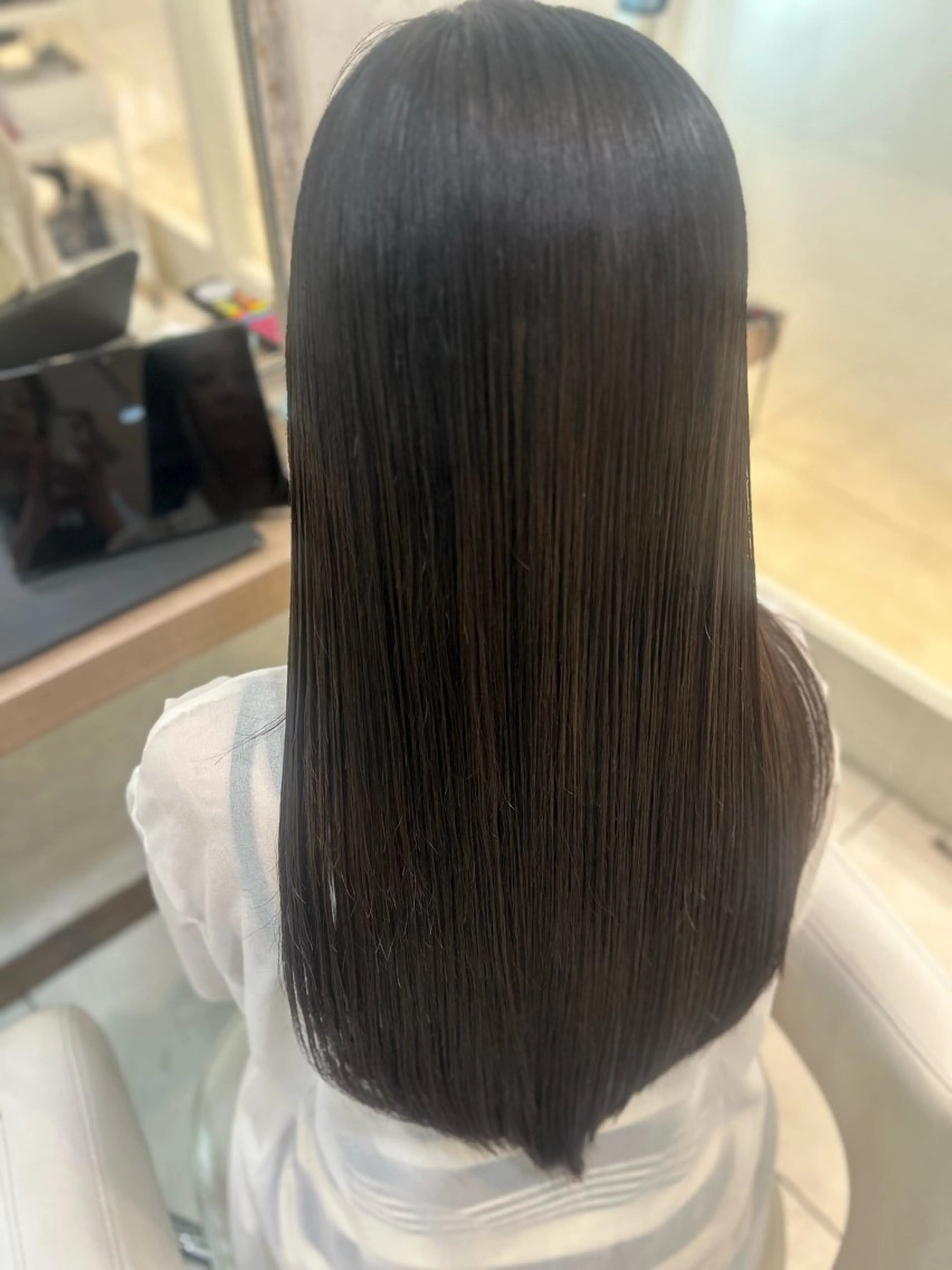 ロング カット トリートメント 縮毛矯正/髪質改善/ 艶髪ササキナツミのヘアスタイル