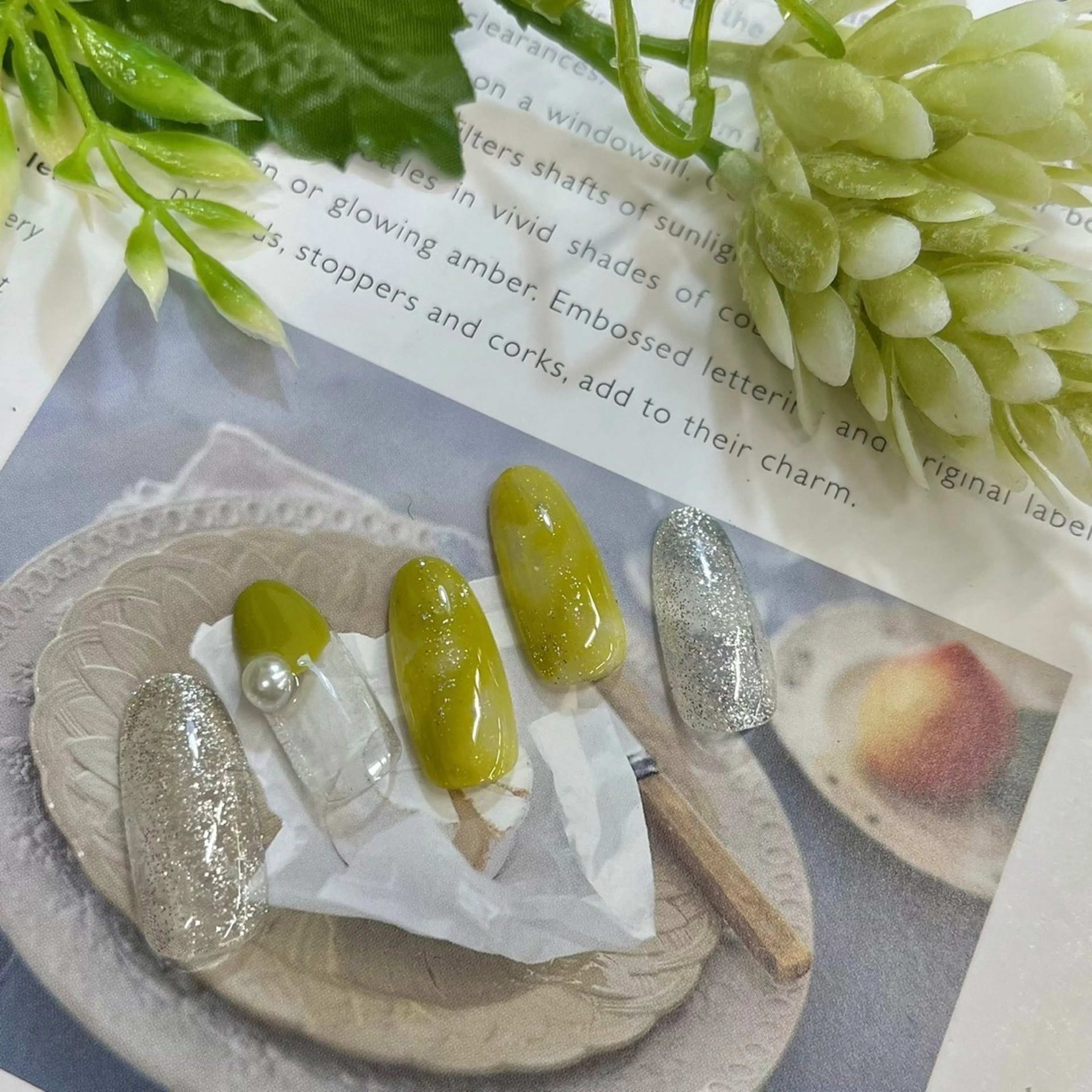 ネイル アートネイル シンプルネイル ネイルチップ ⭐︎休業中の練習⭐︎ JNA認定講師髙橋のネイルデザイン