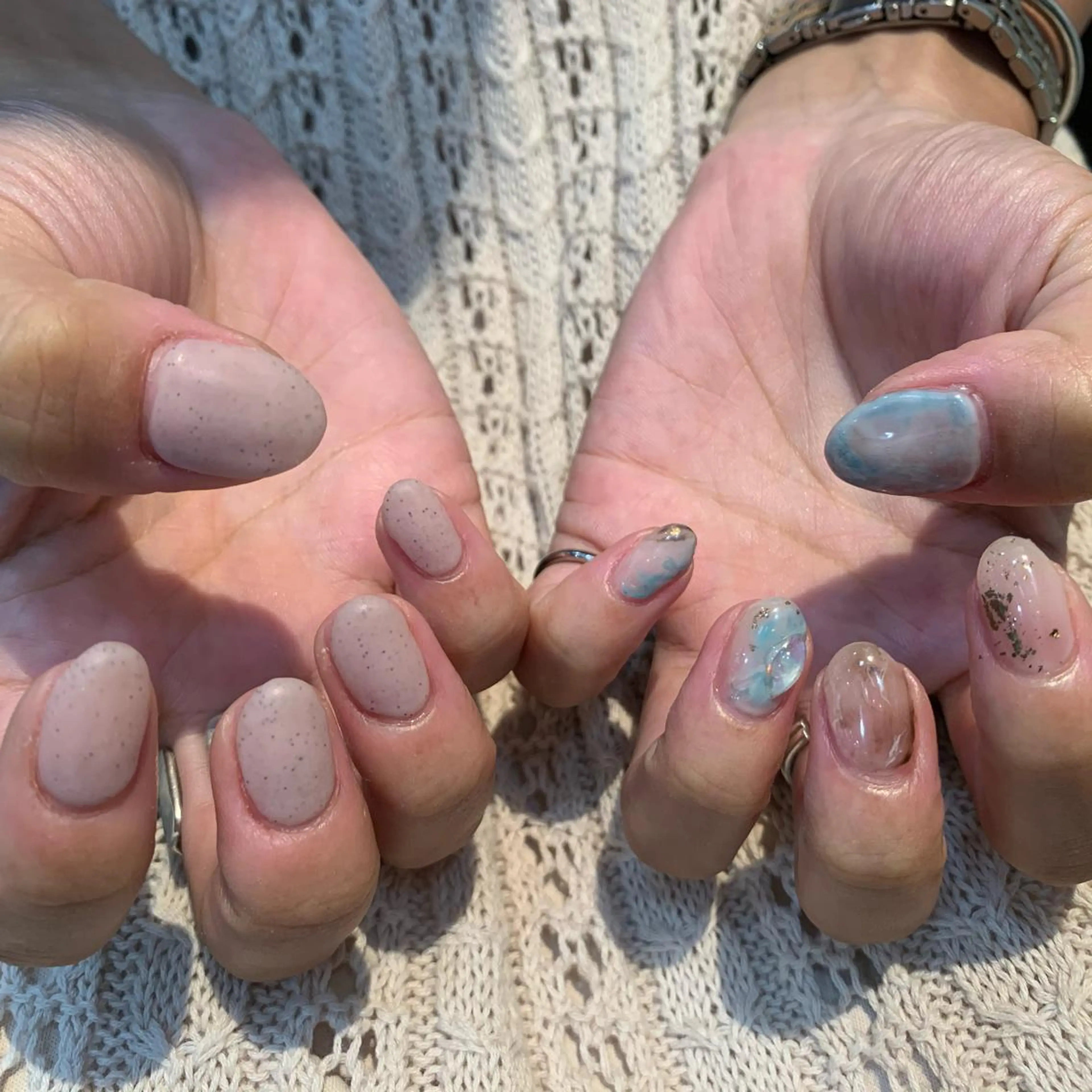 ネイル AMI ウルフパーマ/メンズのヘアスタイル