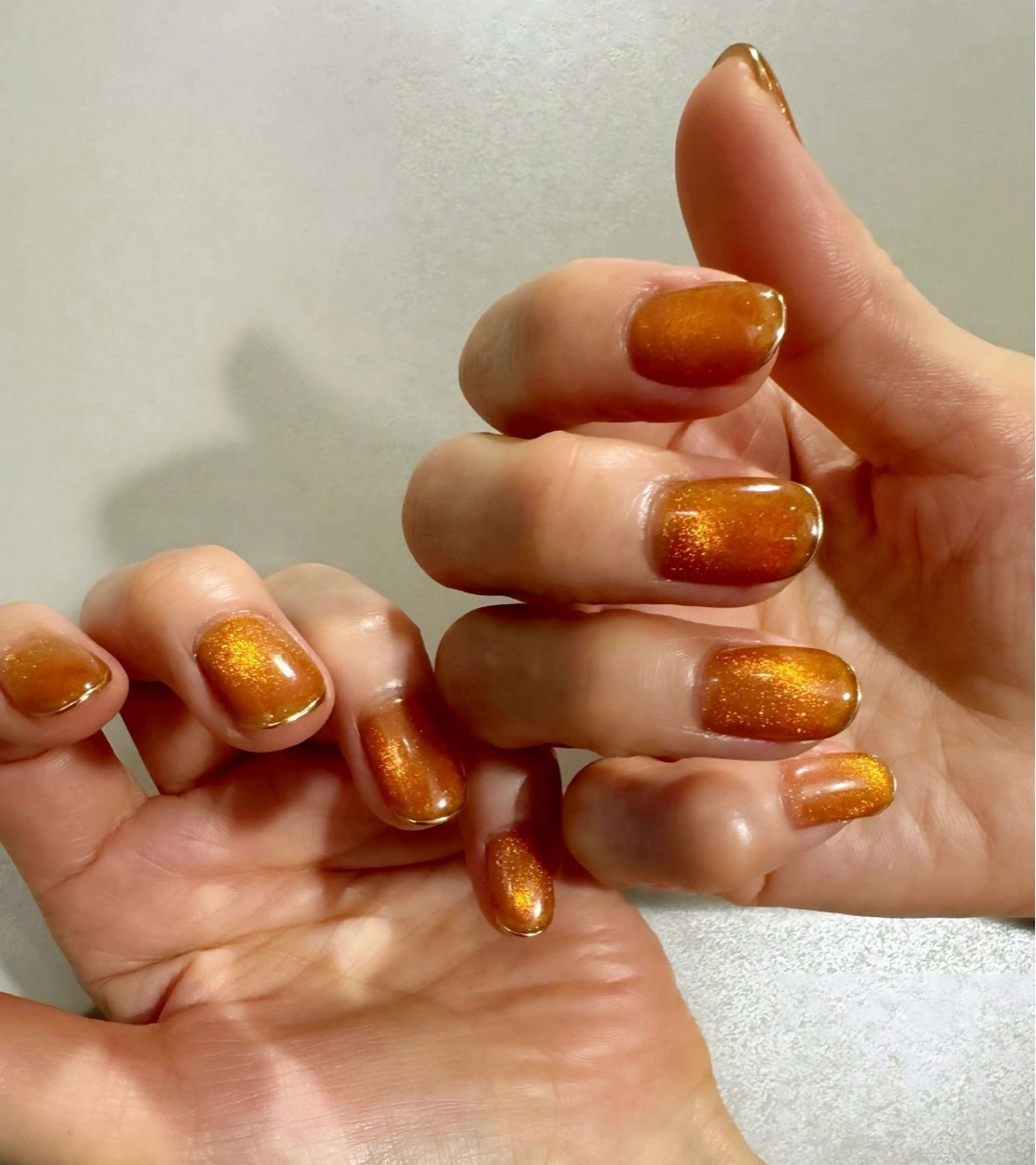 ネイル マグネットネイル ミラーネイル ハンドネイル Blé nailのネイルデザイン