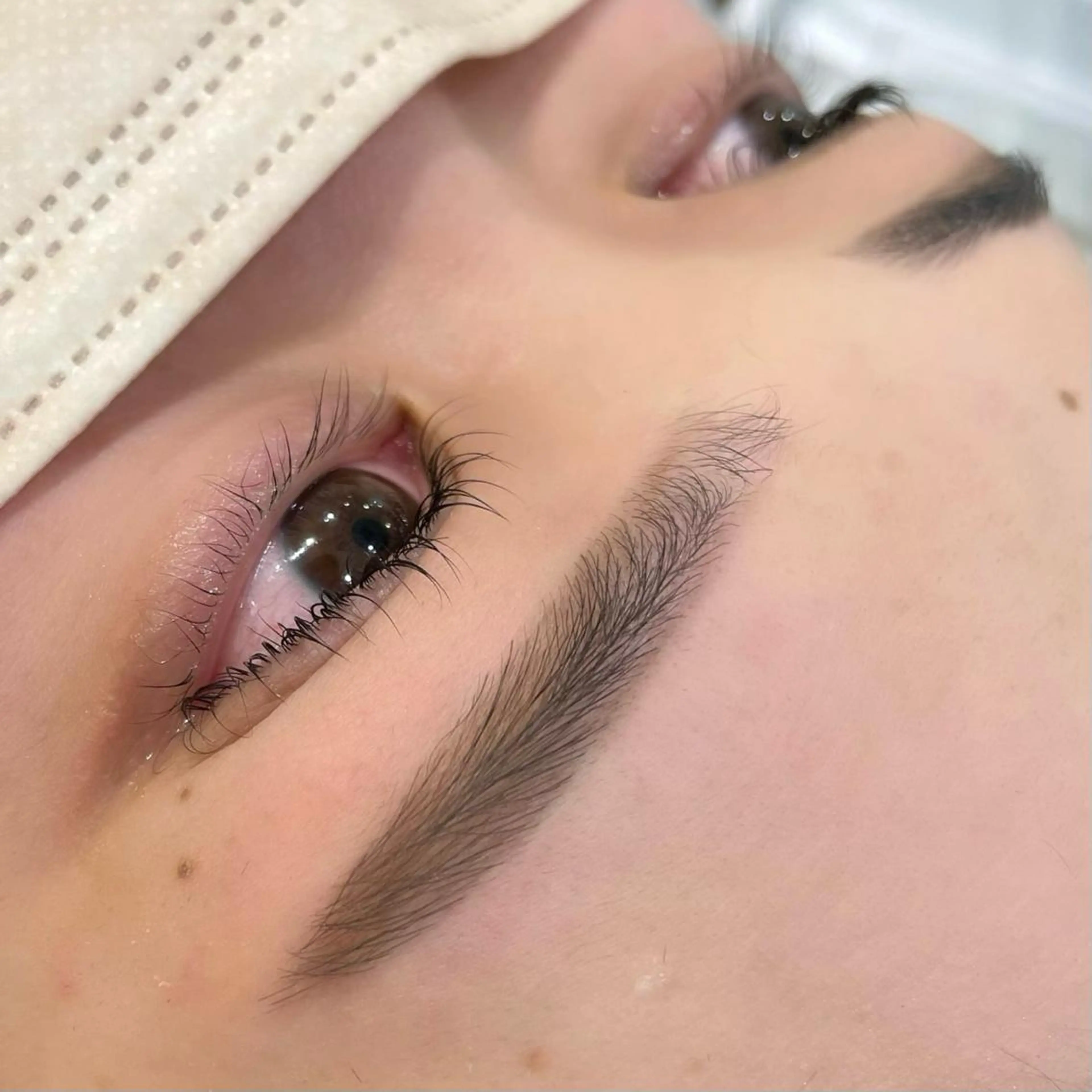 ❤️‍🔥ミニモ学割❤️‍🔥ラッシュリフト(パリジェンヌorデザイン)&眉Wax《目元の印象チェンジクーポン🎀》の写真