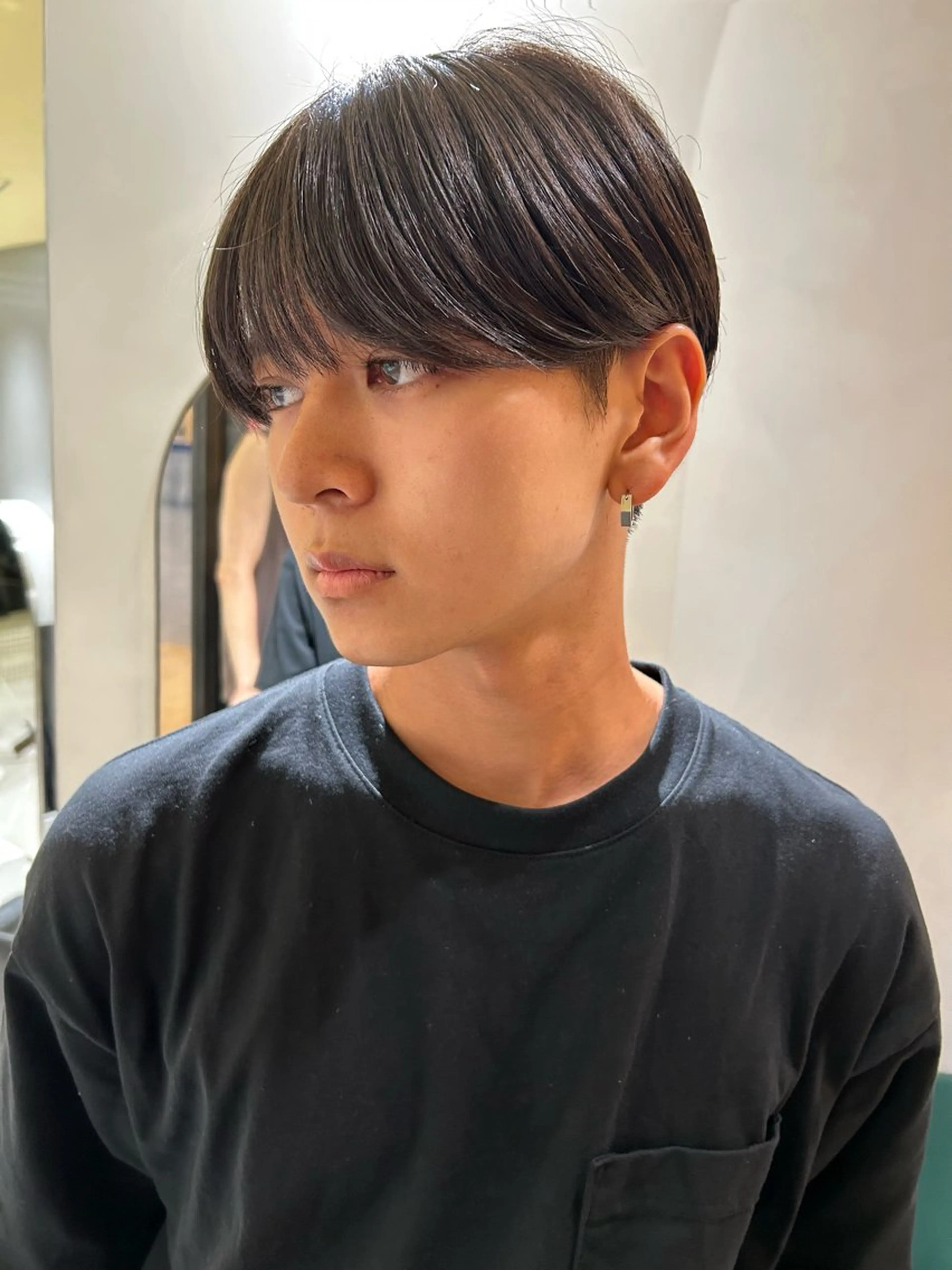 メンズ 透明感カラー/レイヤ ー🌙Honokaのヘアスタイル