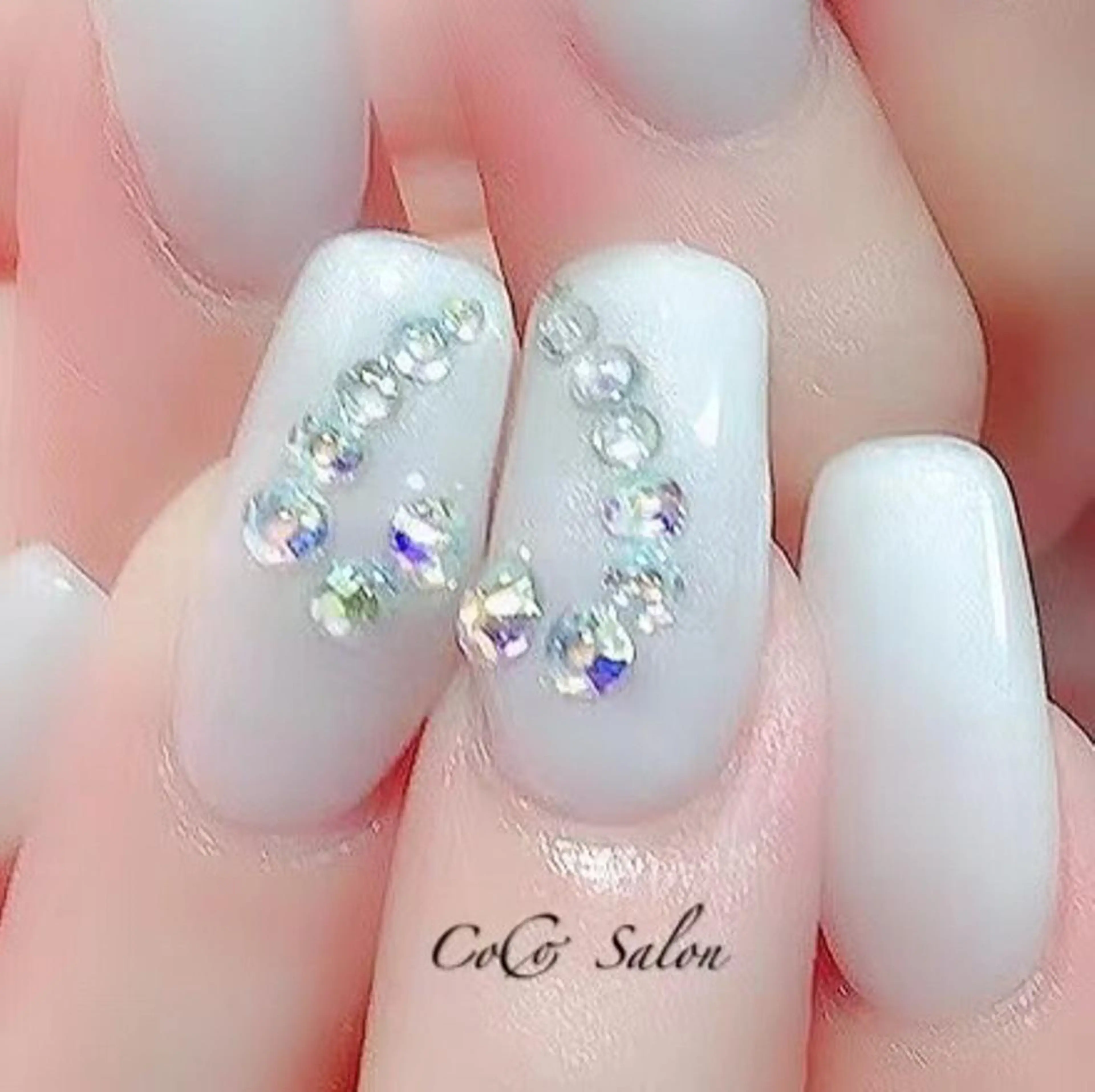 ネイル ハート バレンタイン CoCoSalon ネイル/まつ毛予約のネイルデザイン