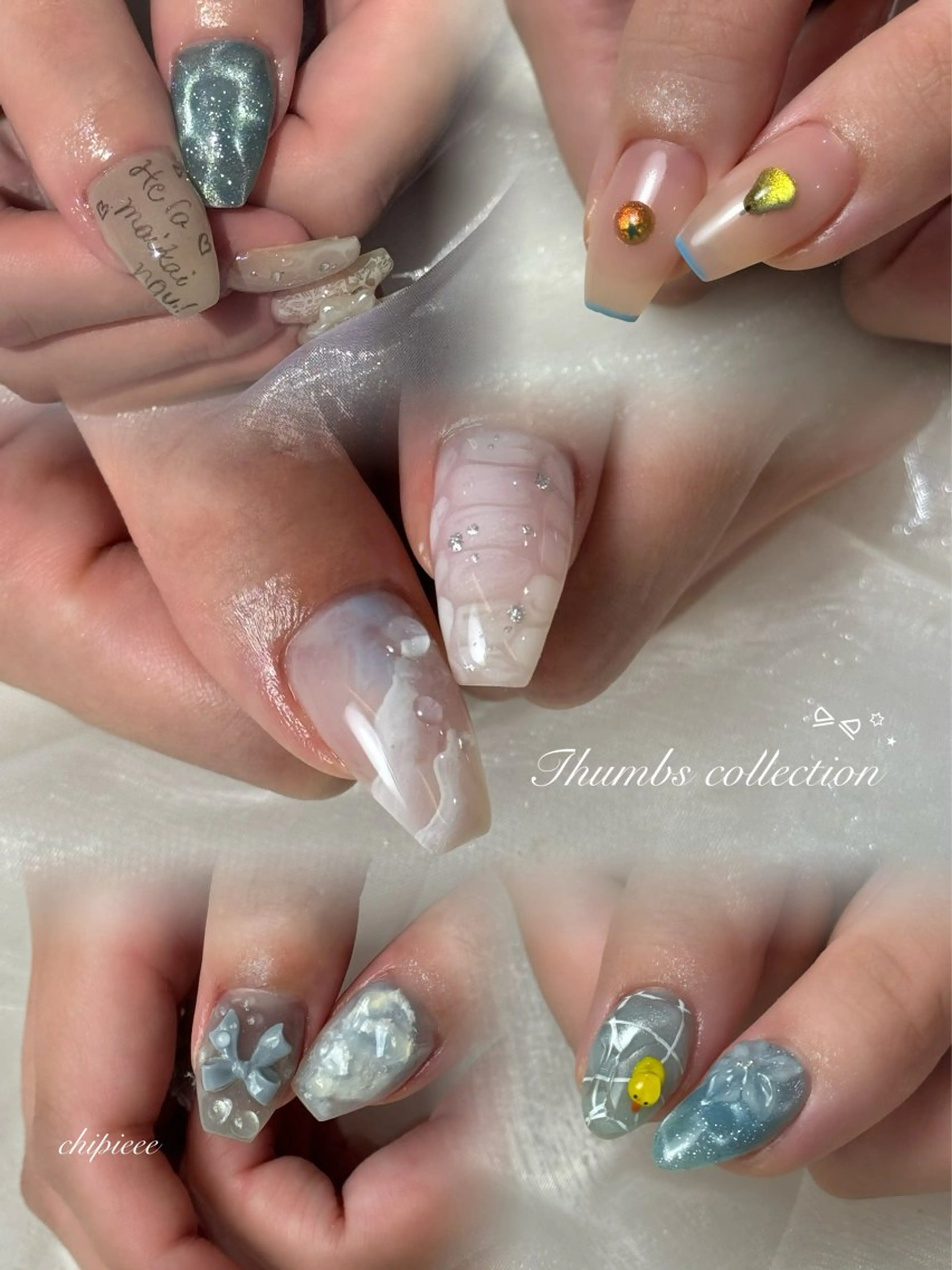 ネイル ハンドネイル chipieee kannaのネイルデザイン