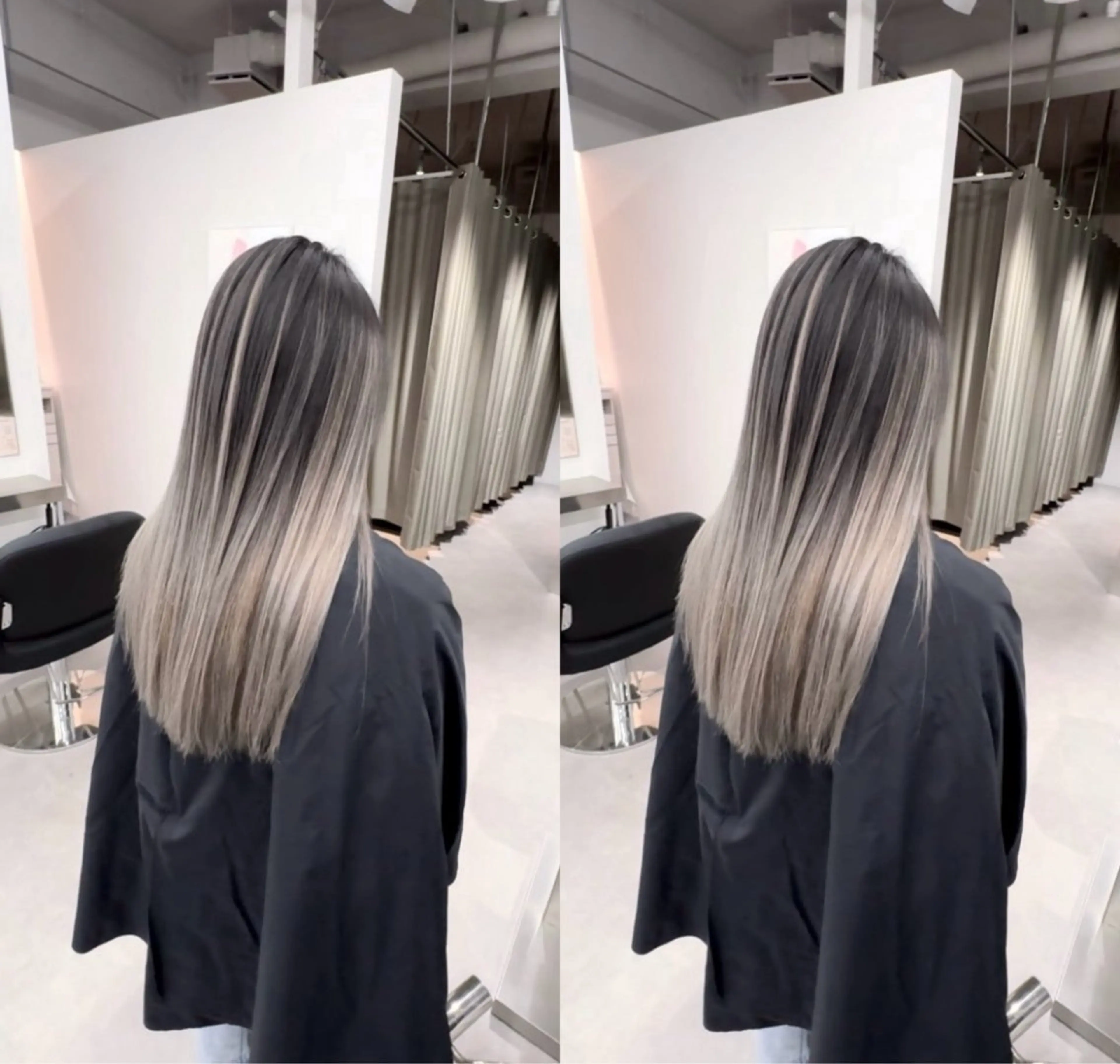 ロング ブリーチなしWカラー 超特化/YURAのヘアスタイル