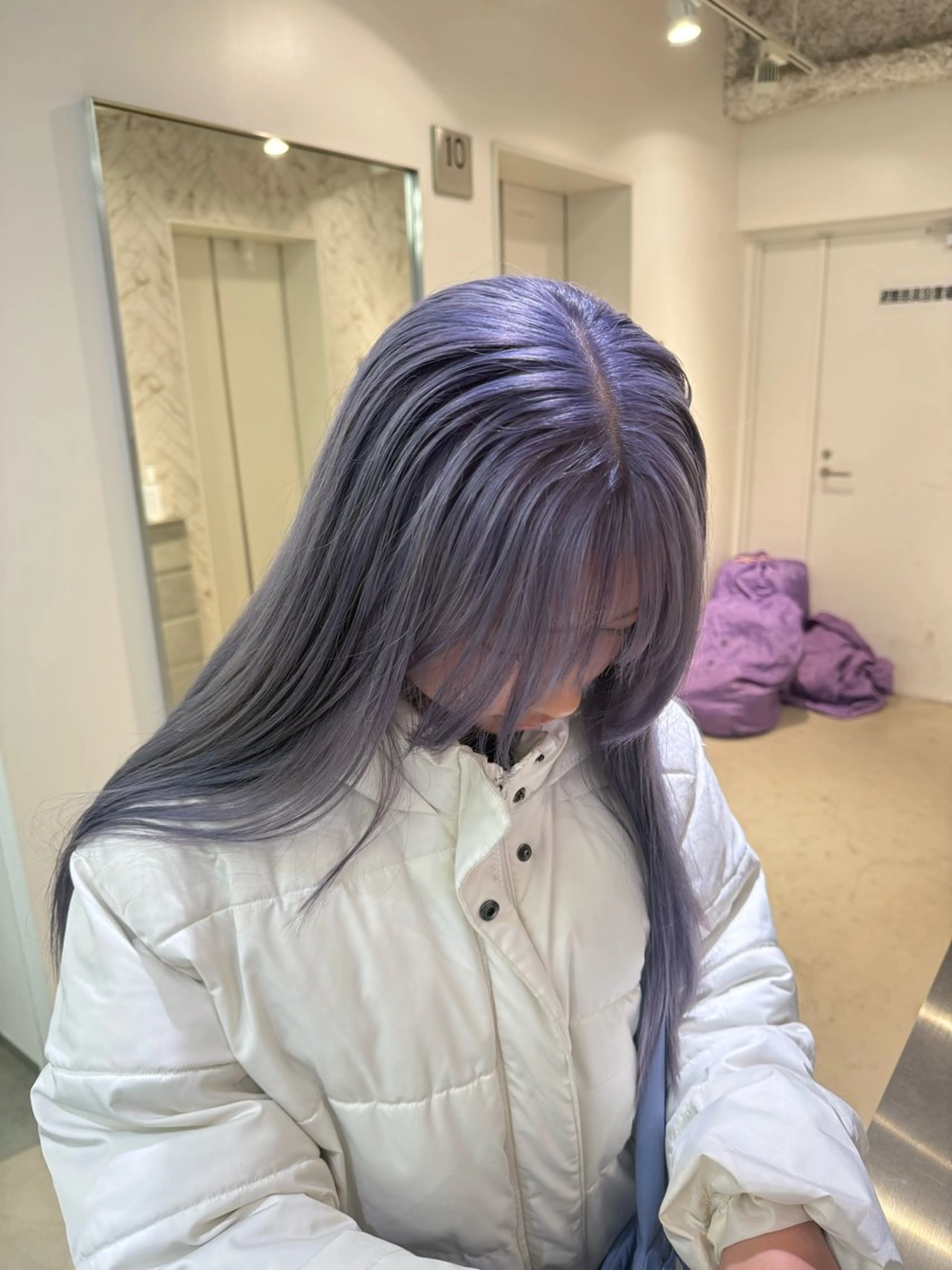 セミロング ヘアカラー 【副店長】DAYS 2nd 久木山湧也のヘアスタイル