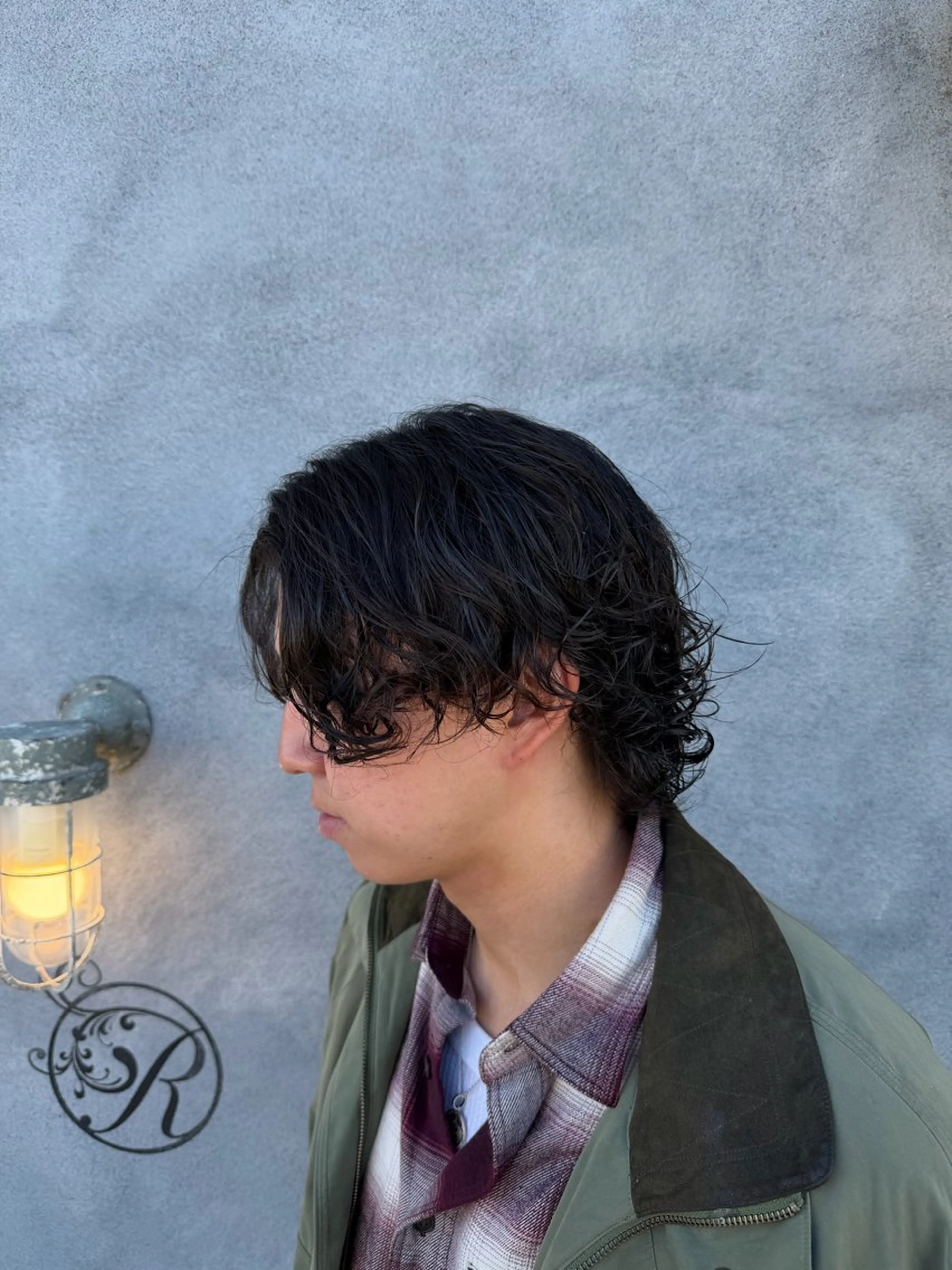 メンズ メンズパーマ カット パーマ メンズ指名多数 ✂︎松本明日翔のヘアスタイル