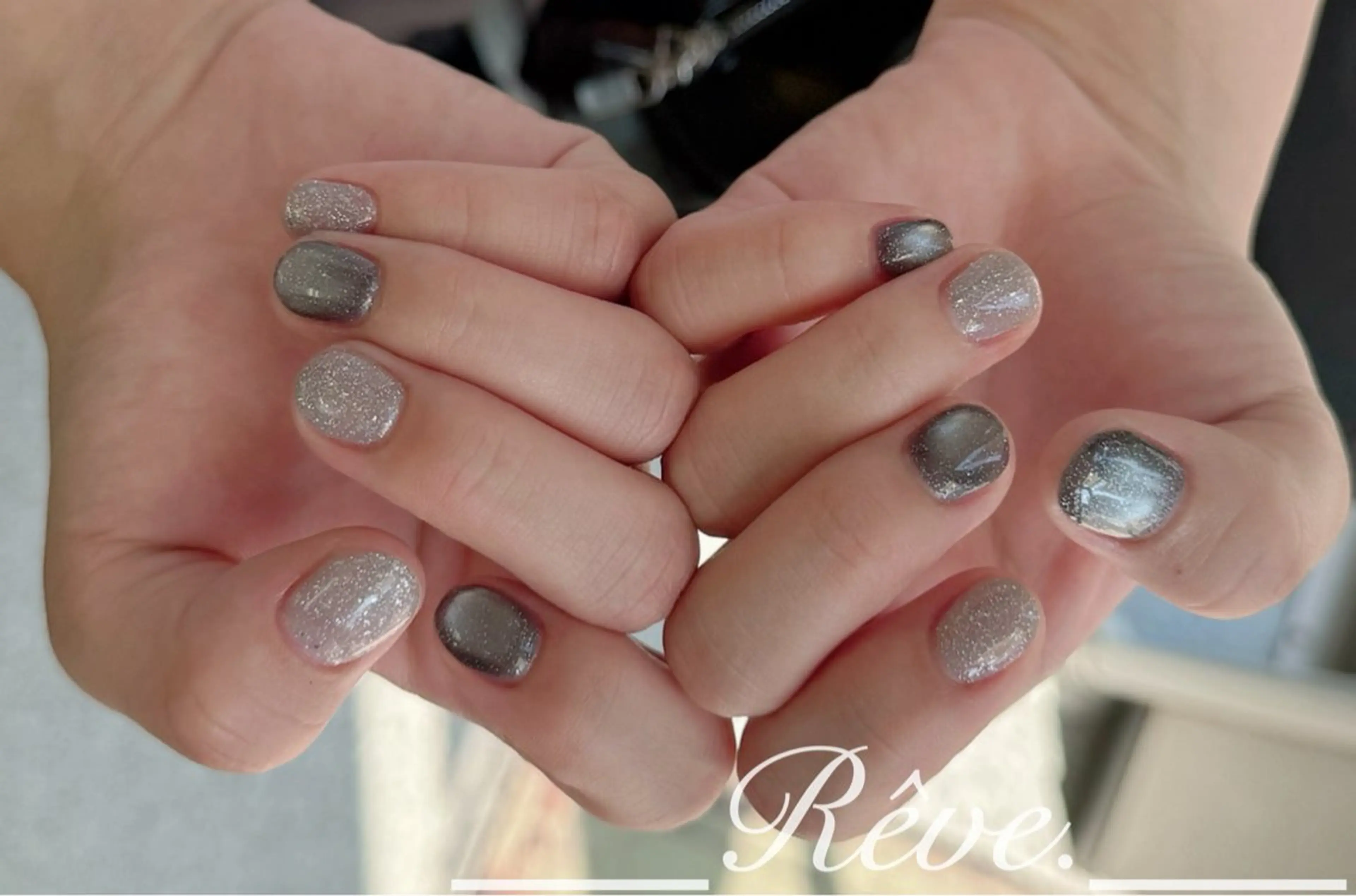 【オフ込みワンカラー】ハンドorフット、2色までお好きなカラーをお選び頂けます！マグネット&フラッシュあり🩵の写真