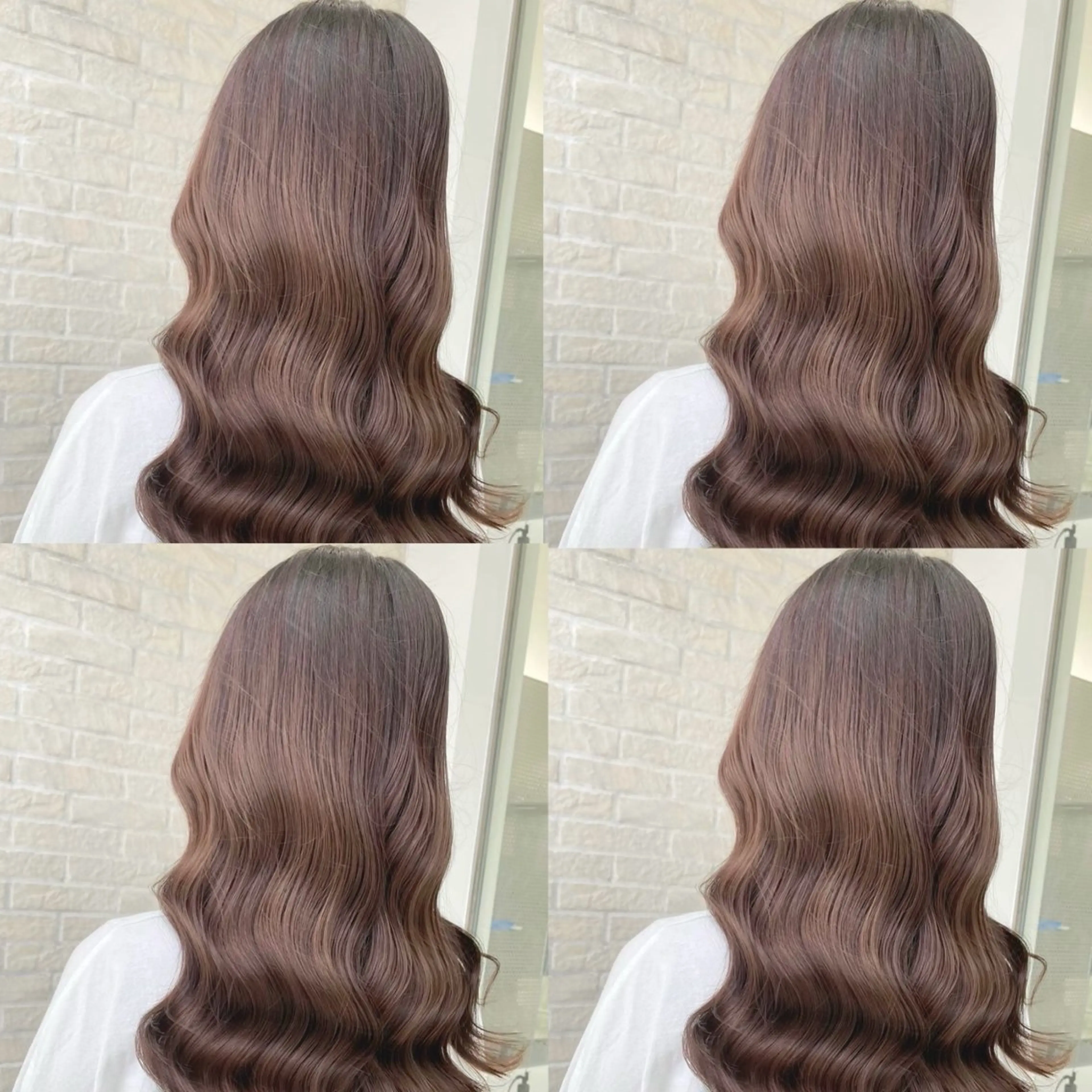 ロング カラー 成瀬スパイラル パーマ清水大隼のヘアスタイル