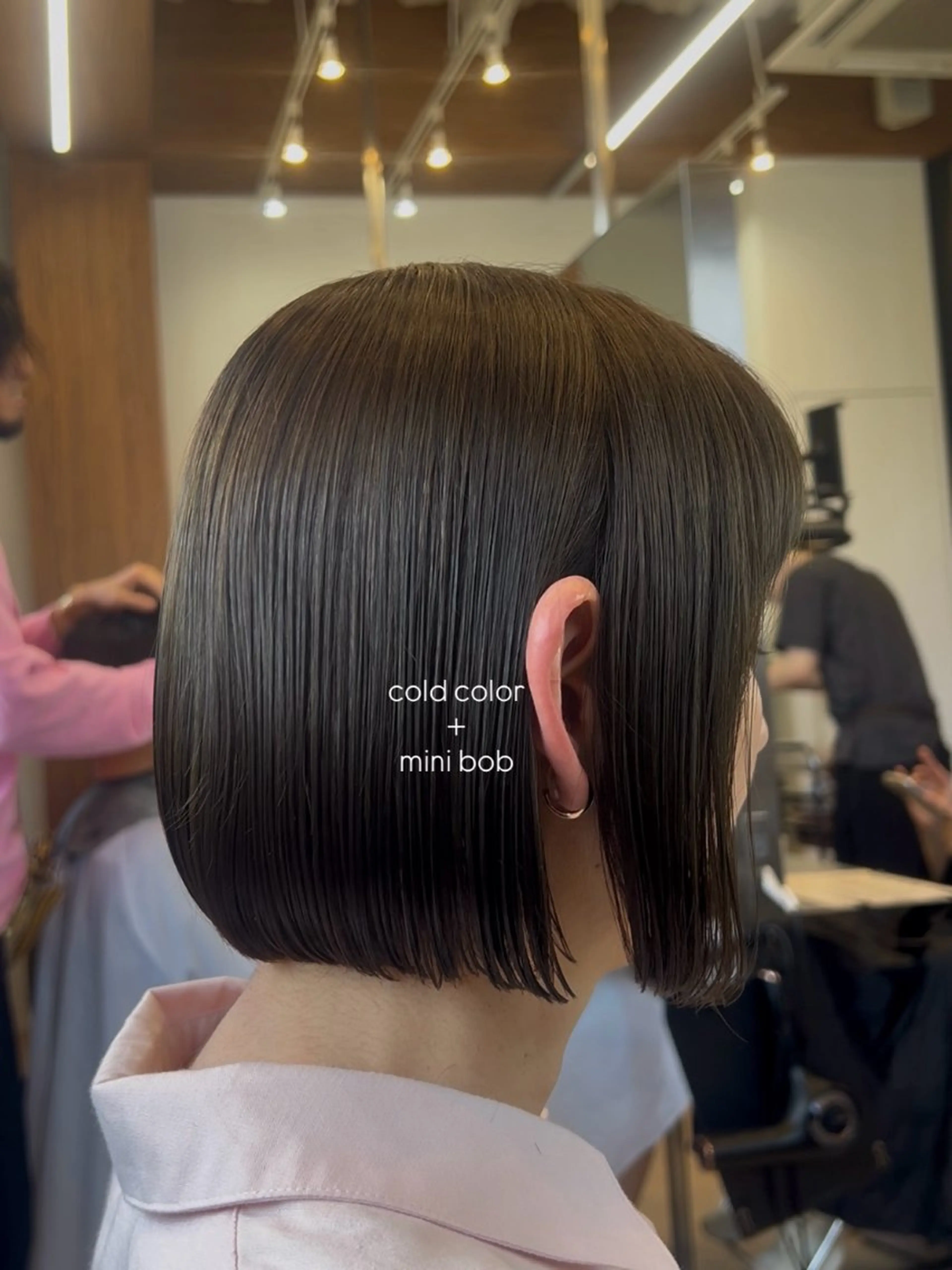 ショート カラー カット ヘアカラー しずく🤍🧸 / fifthパーマのヘアスタイル