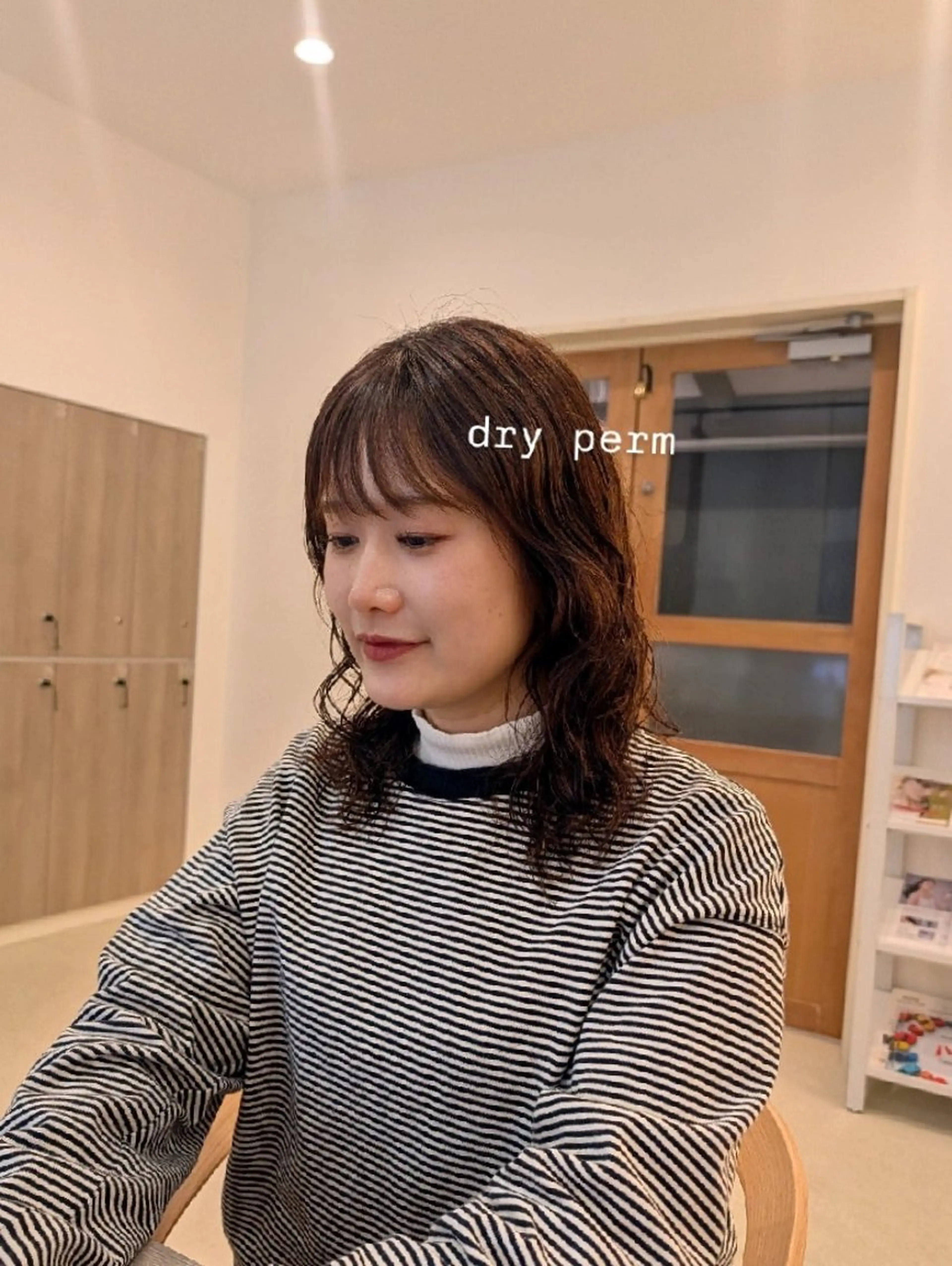 パーマ ミディアム ミディアムパーマ デジタルパーマ パーマ ルプラボウ　小野寺 菜穂/豊橋/パーマのヘアスタイル