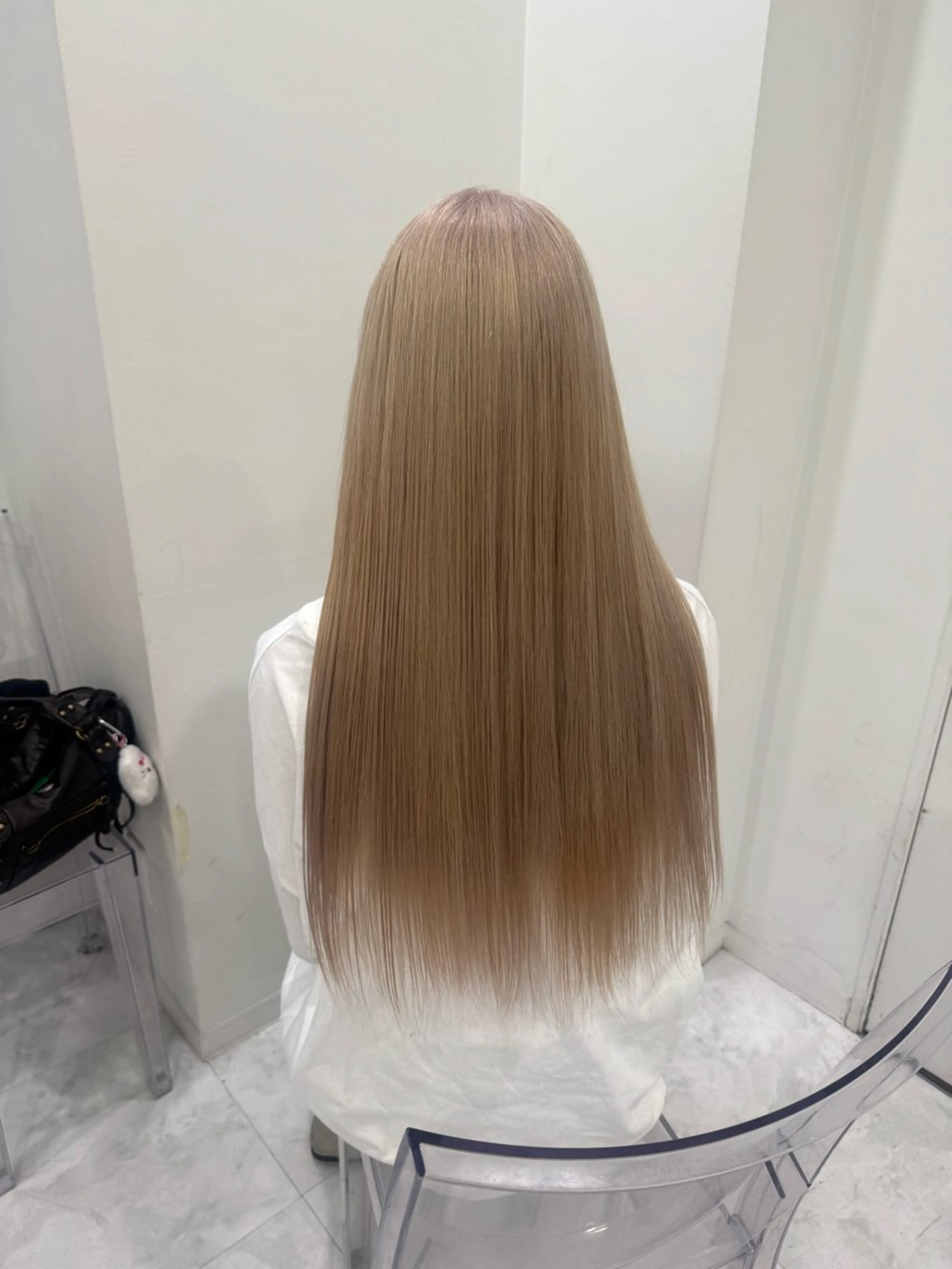 ロング カラー ヘアアレンジ えびけん/色落ちまで 可愛い♥️のヘアスタイル