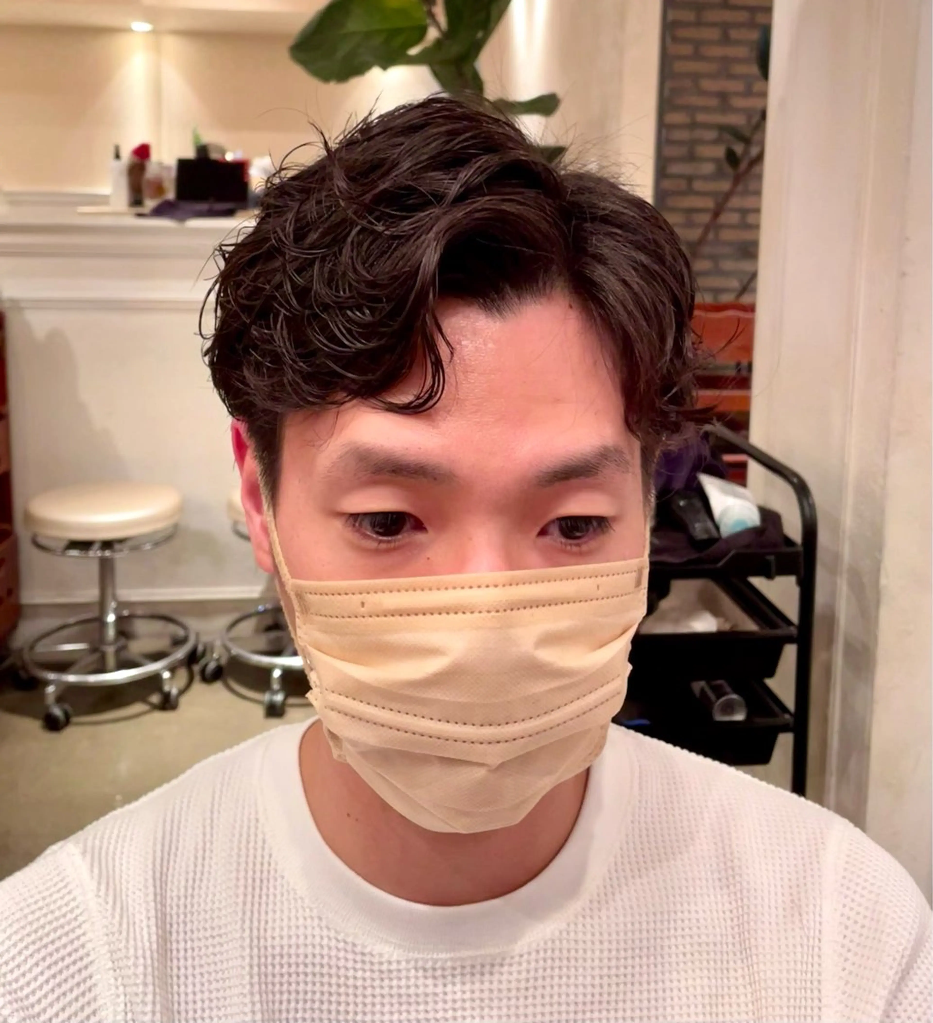 メンズ メンズパーマ 丸山 航輝のヘアスタイル