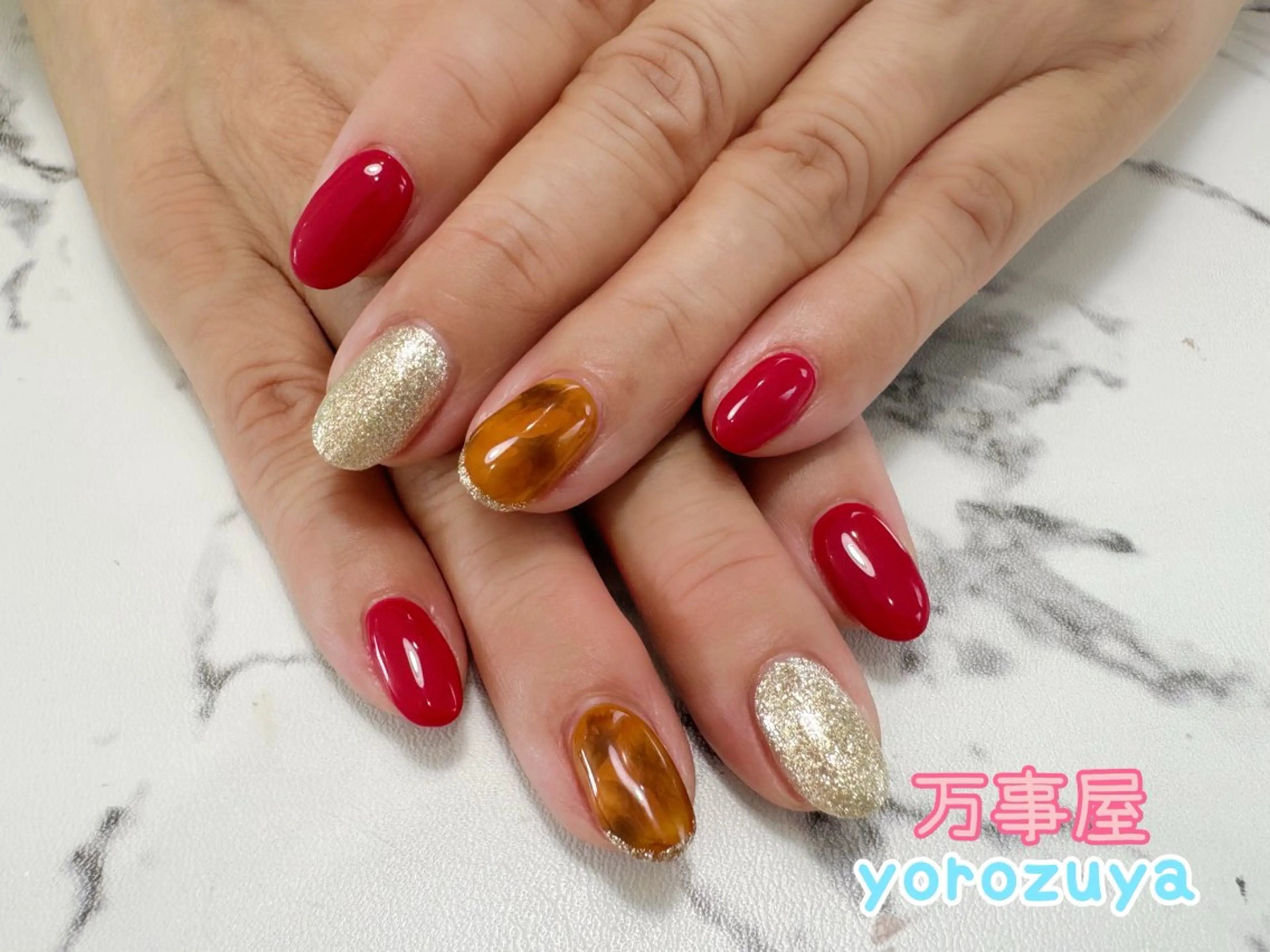 👑定額ネイル【小】👑アート両手で1​〜​2本💅の写真
