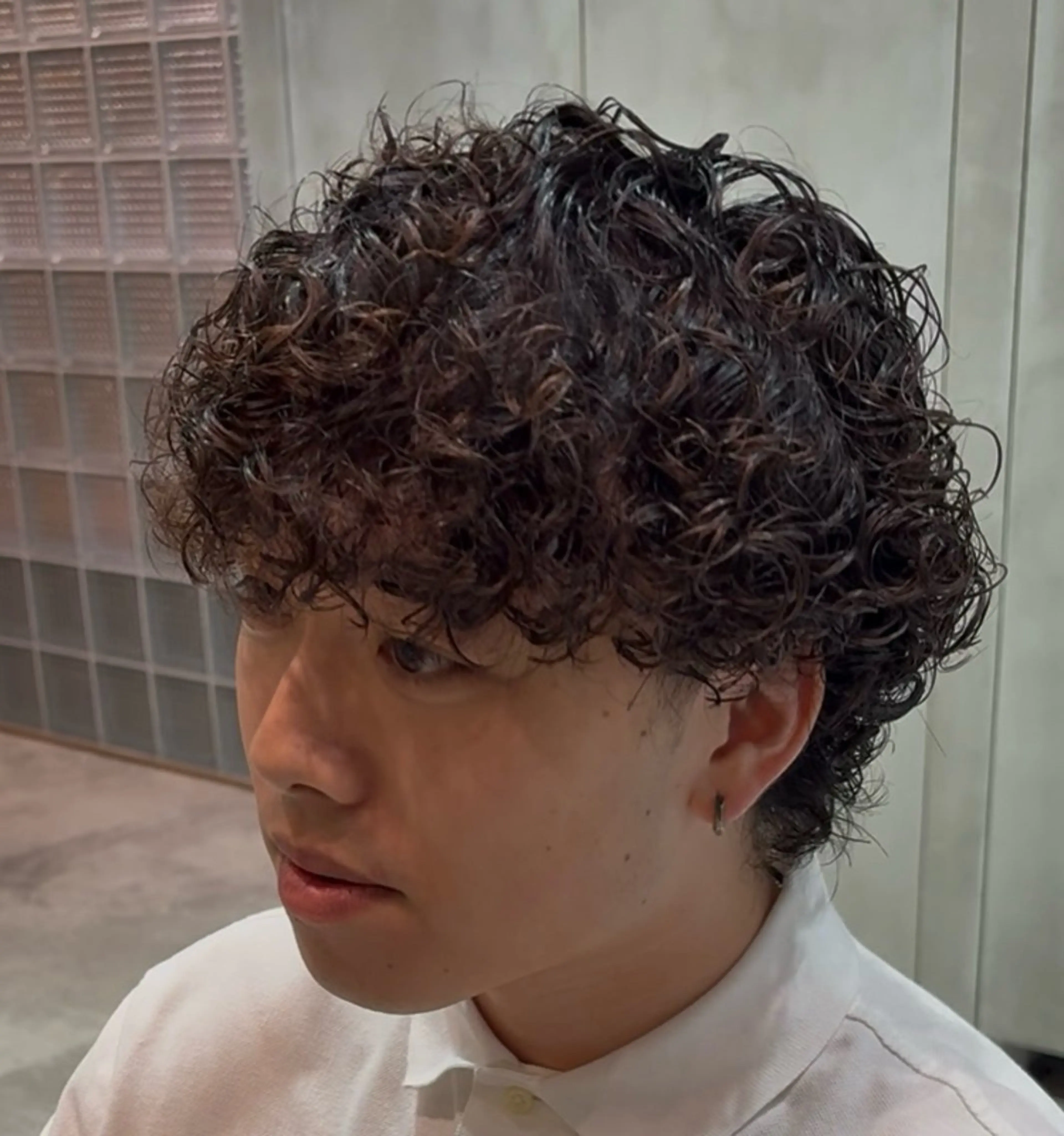 パーマ 八十川 佑斗のヘアスタイル