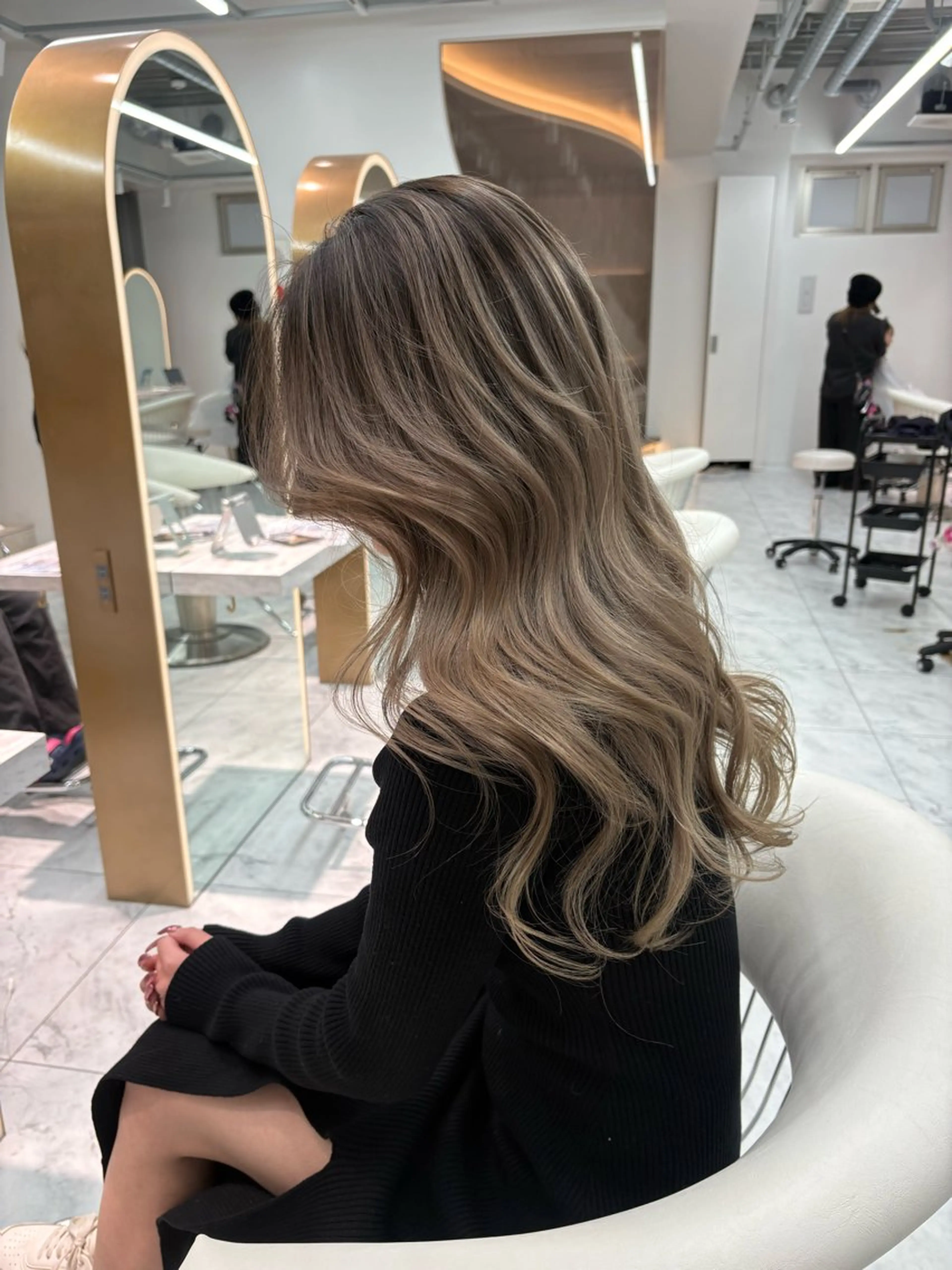 ロング カラー ヘアカラー 北九州①の艶髪師♥️ ♣️♦️♠️翔大のヘアスタイル