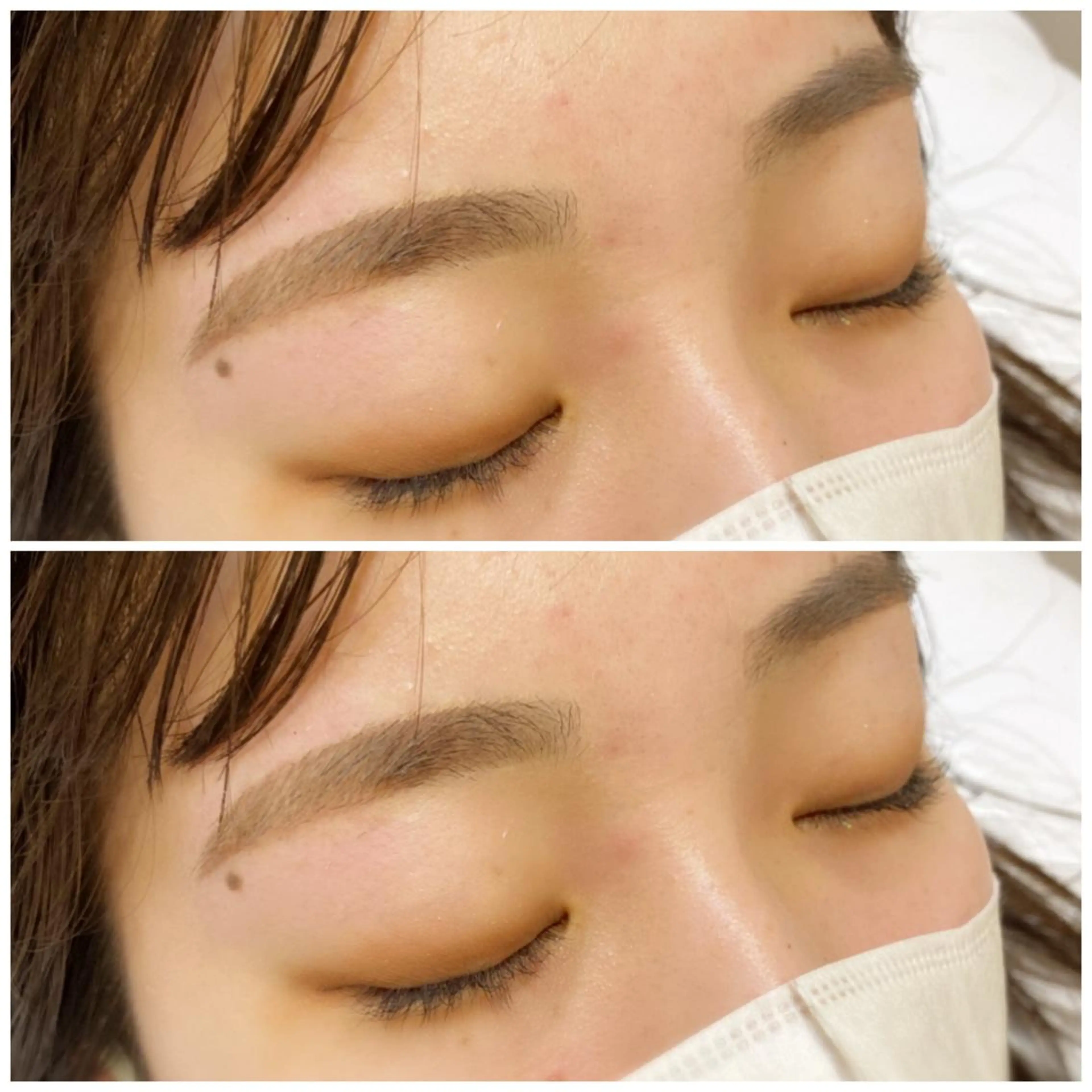 まつ毛パーマと眉毛WAXでお目元明るく🥺✨の写真