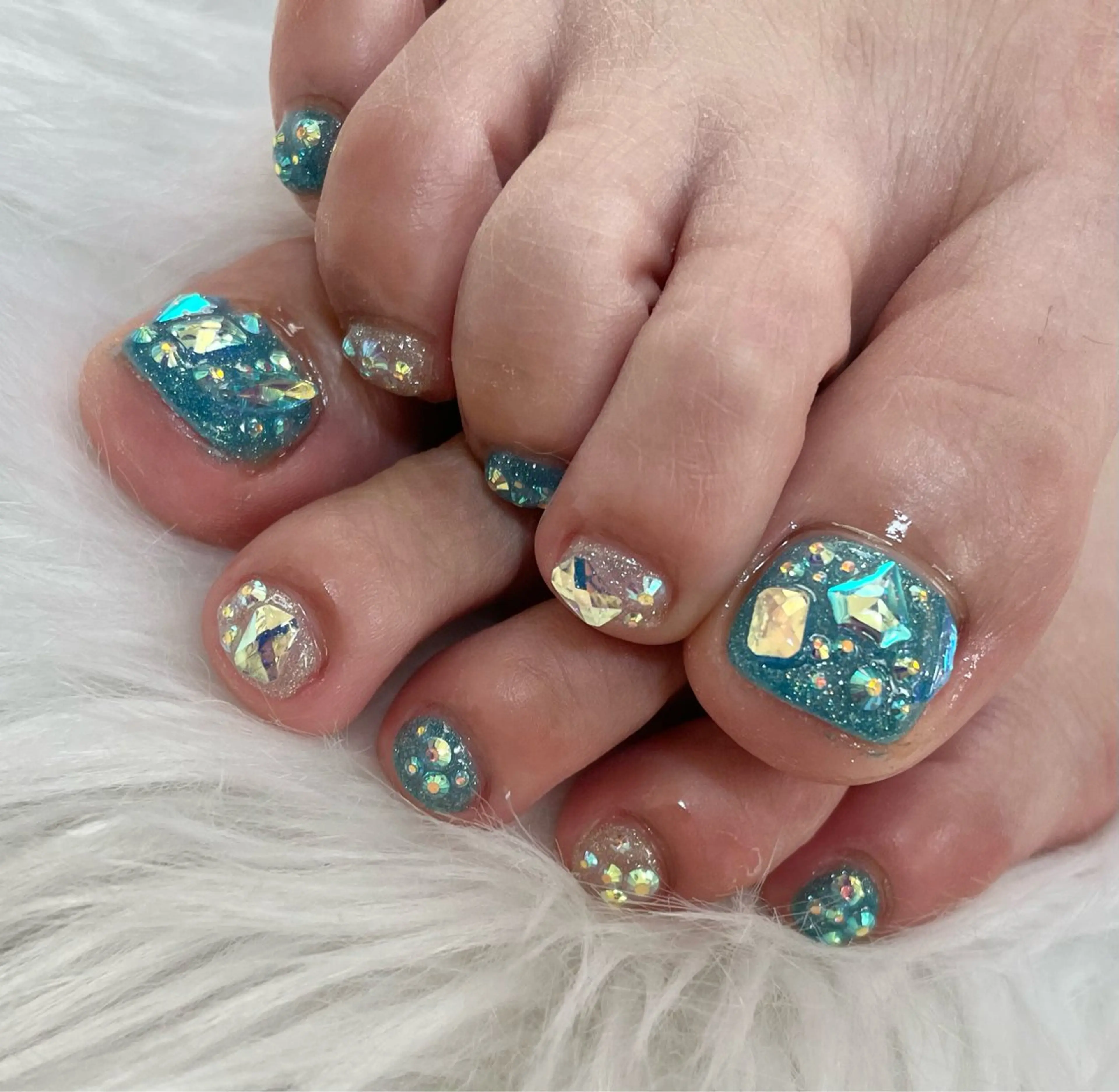 ネイル フットネイル nail salon HIRUKANAのネイルデザイン