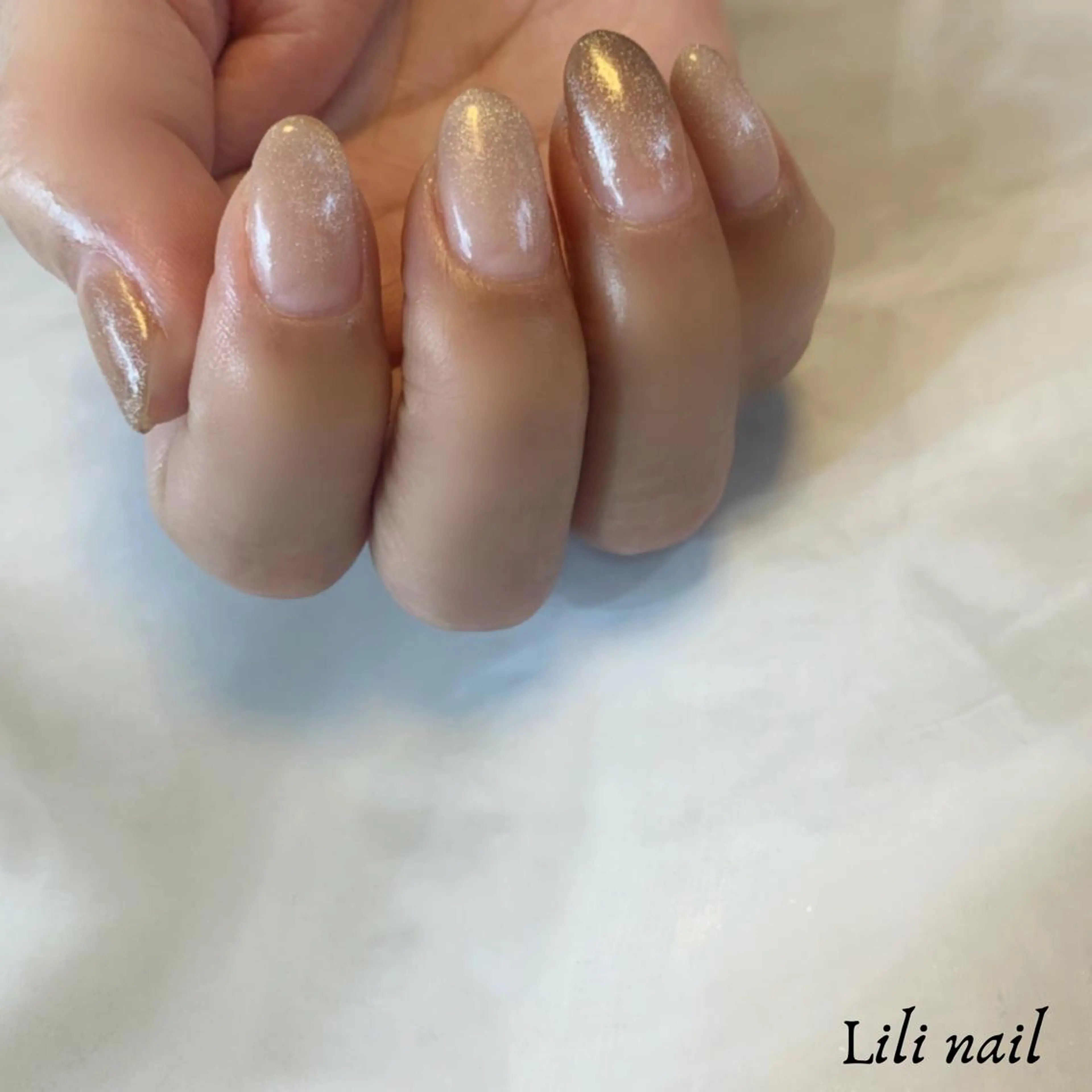 ネイル マグネットネイル ハンドネイル Lilibeauty salonのネイルデザイン