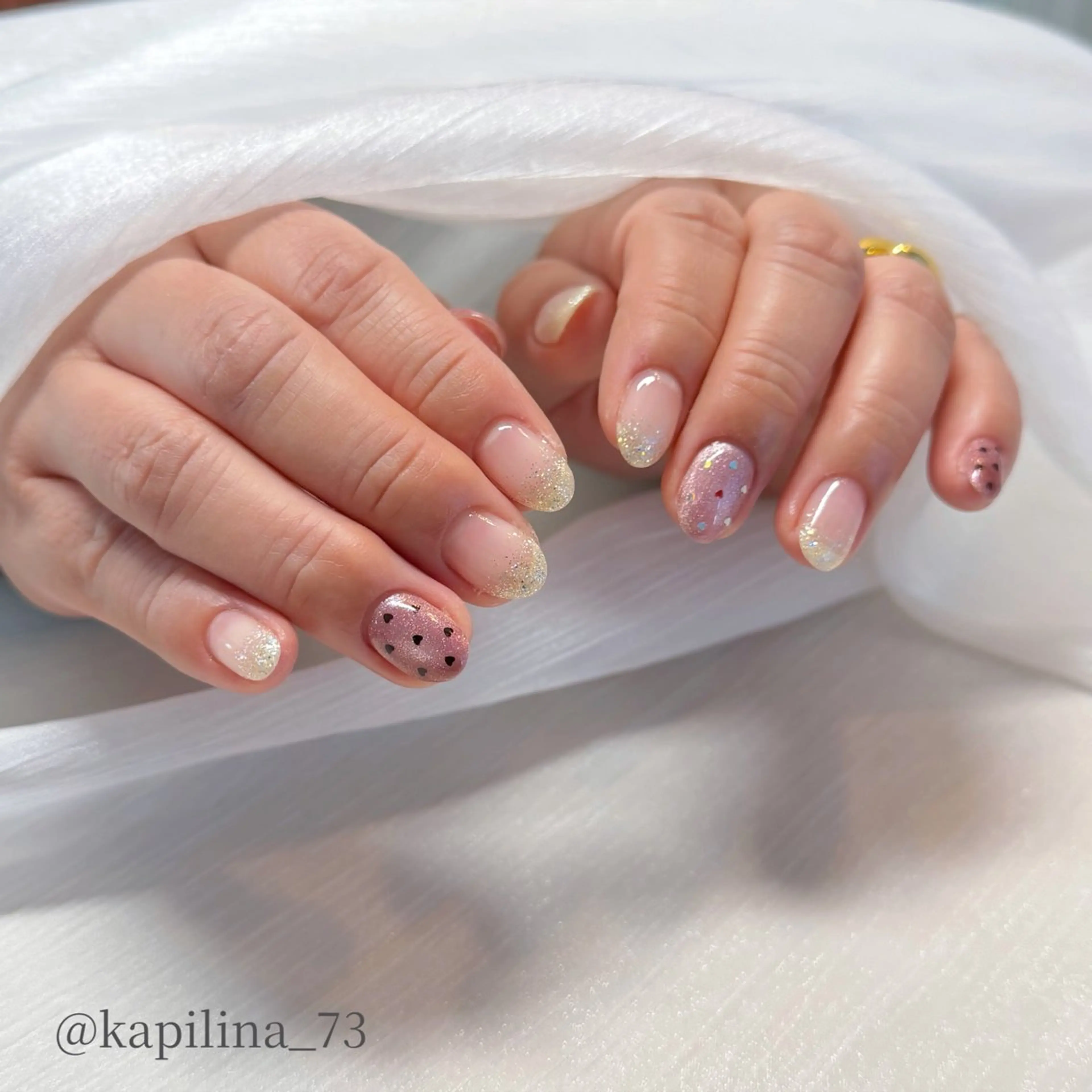 ネイル Nailsalon Ka pilina所属・Kapilina🌺 MOMOのネイルデザイン