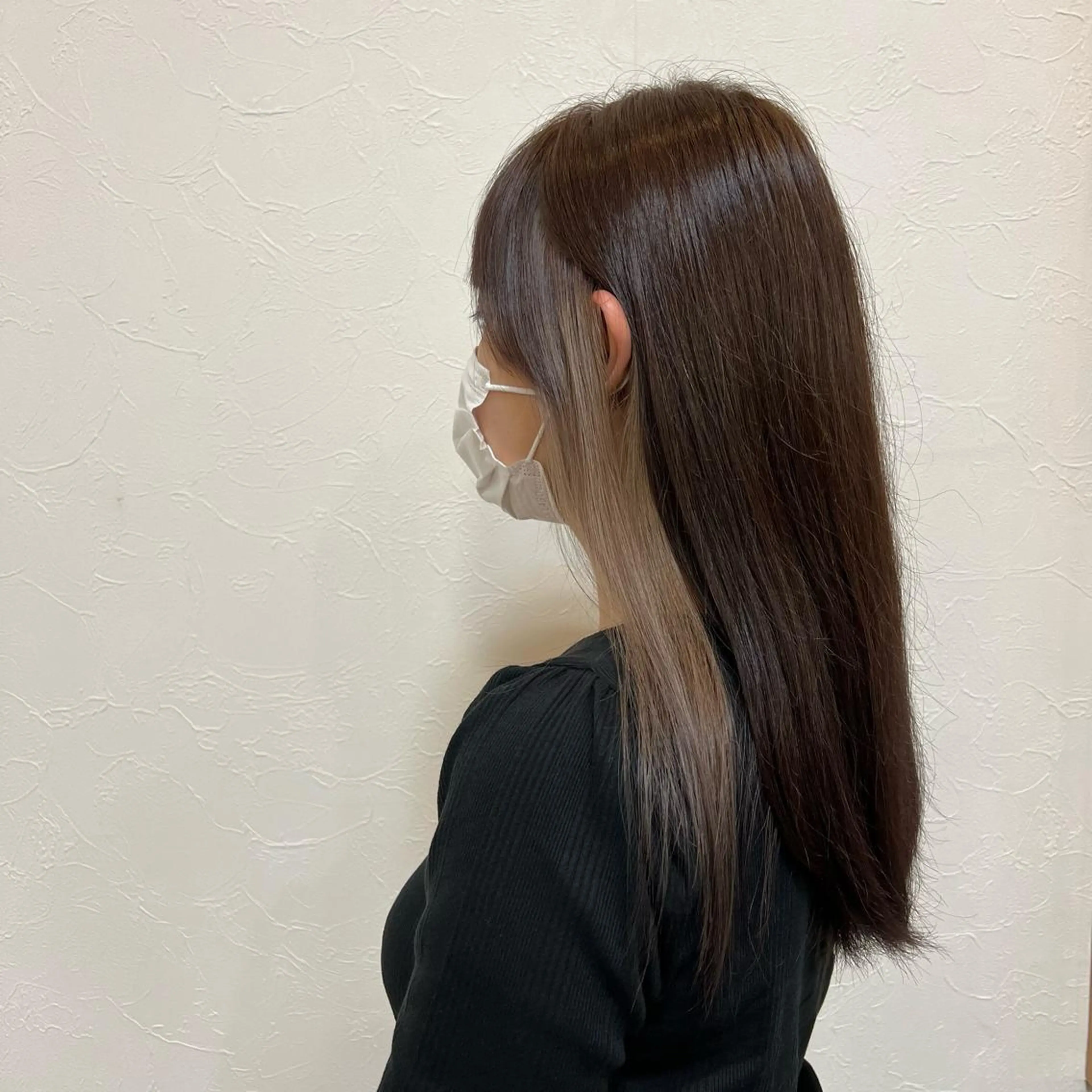 ロング 亀田 未有のヘアスタイル