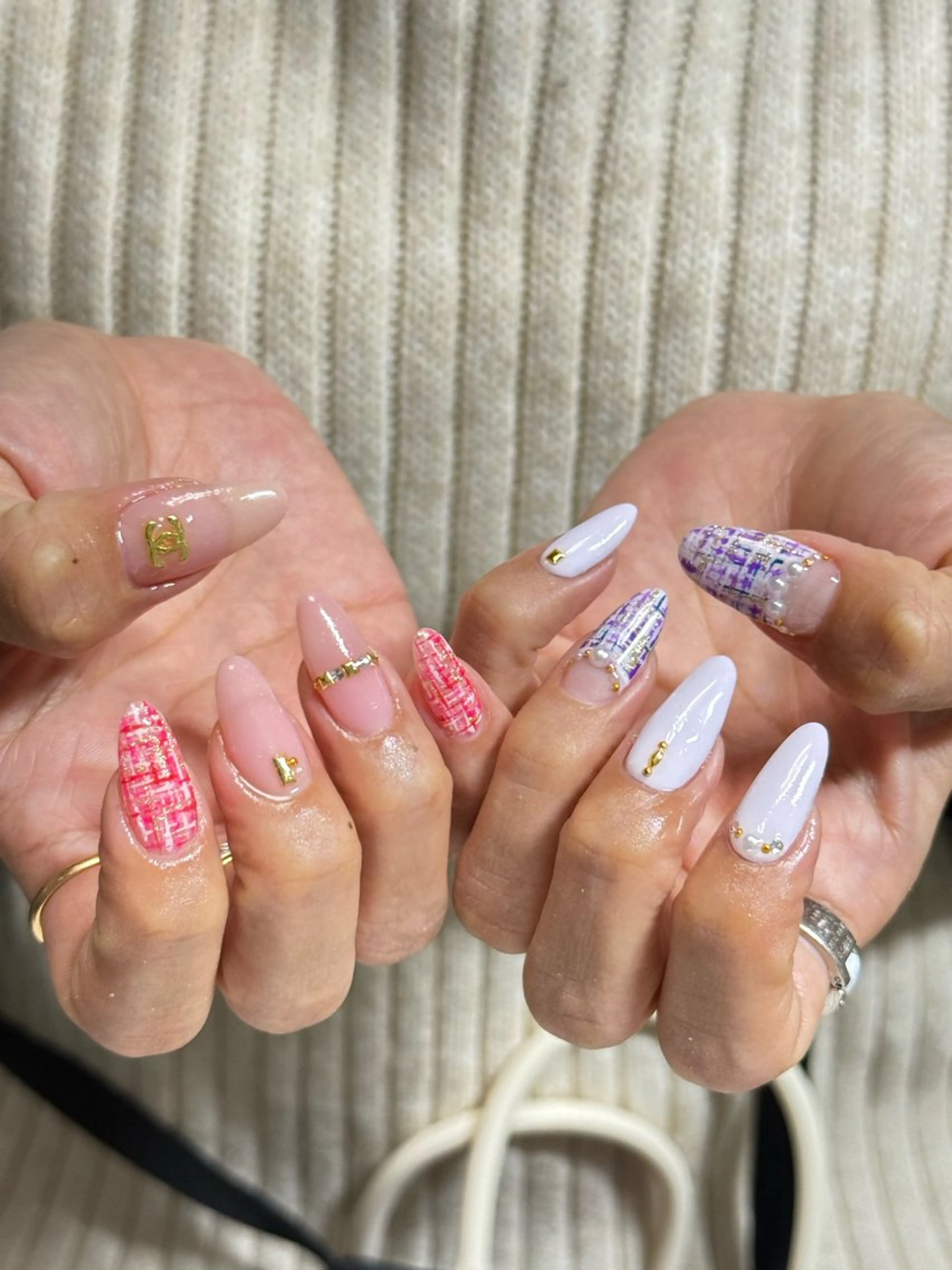 ネイル ハンドネイル 🌏AURORA | RiRi🪐のネイルデザイン
