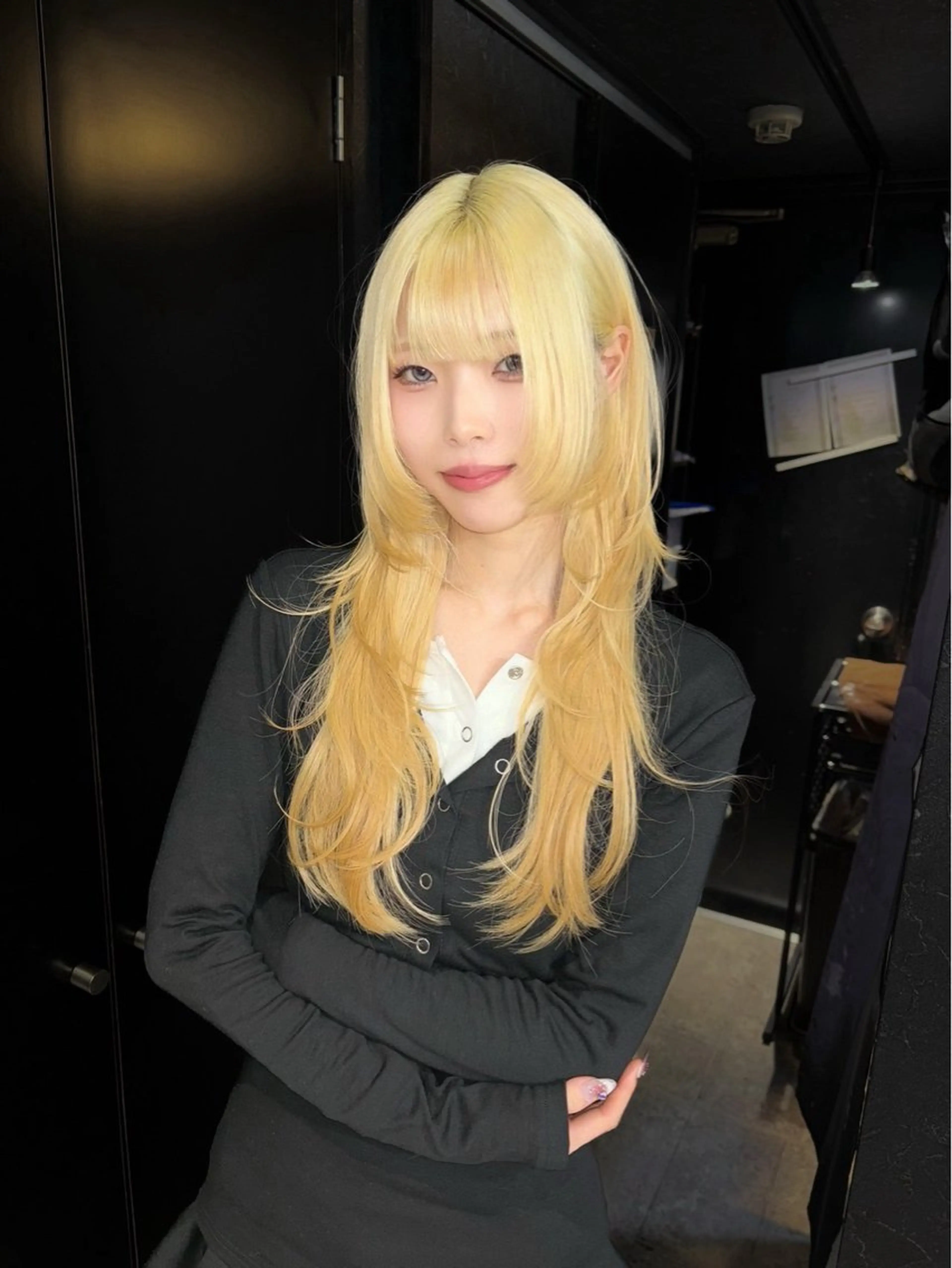 【🕰当日限定🕰】ダブルカラー(全頭ブリーチ＋カラー)＋トリートメントの写真