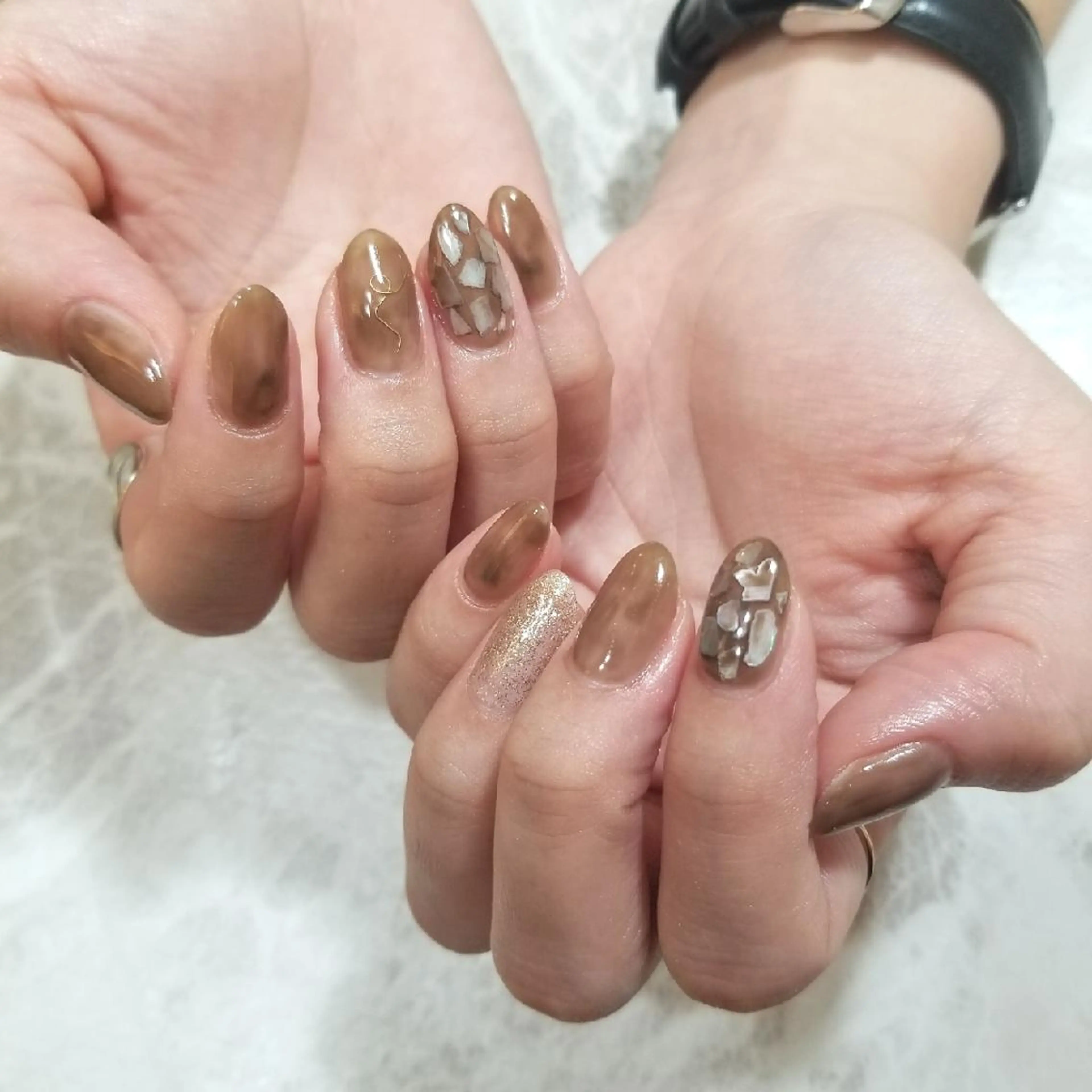 ネイル ニュアンスネイル ハンドネイル nijiiro🌈 サトウのネイルデザイン