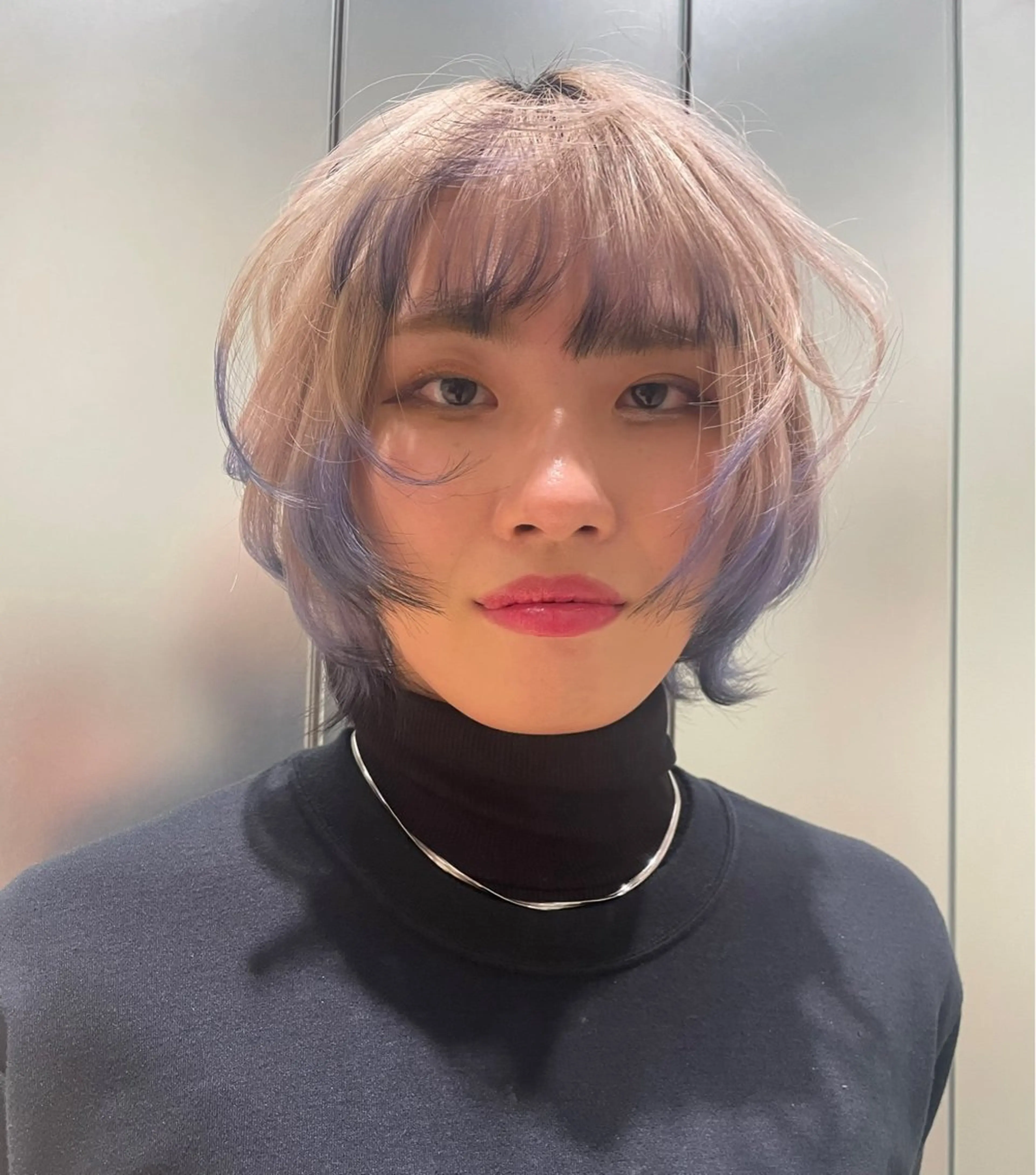 ショート カラー JEAN CLAUDE BIGUINE 横浜ベイクォーター店所属・Koharu 髪質改善カラーのヘアスタイル