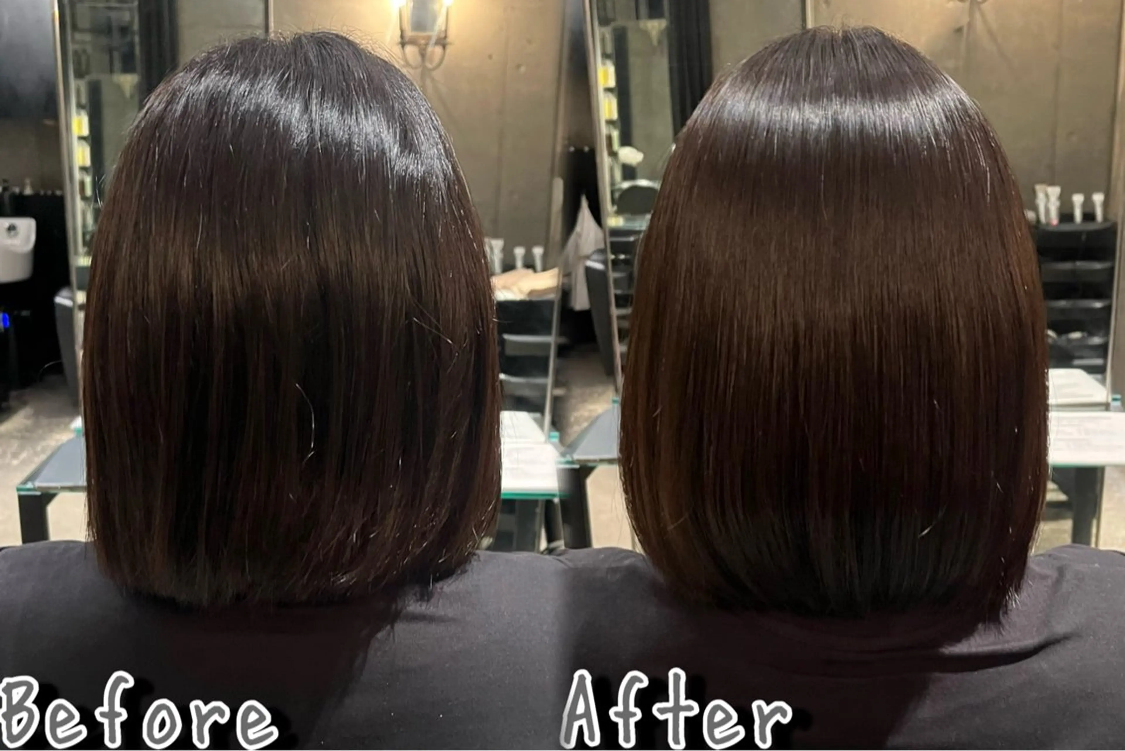 ミディアム 縮毛矯正 トリートメント 🫧縮毛矯正専門店/ 髪質改善プロ直輝🫧のヘアスタイル