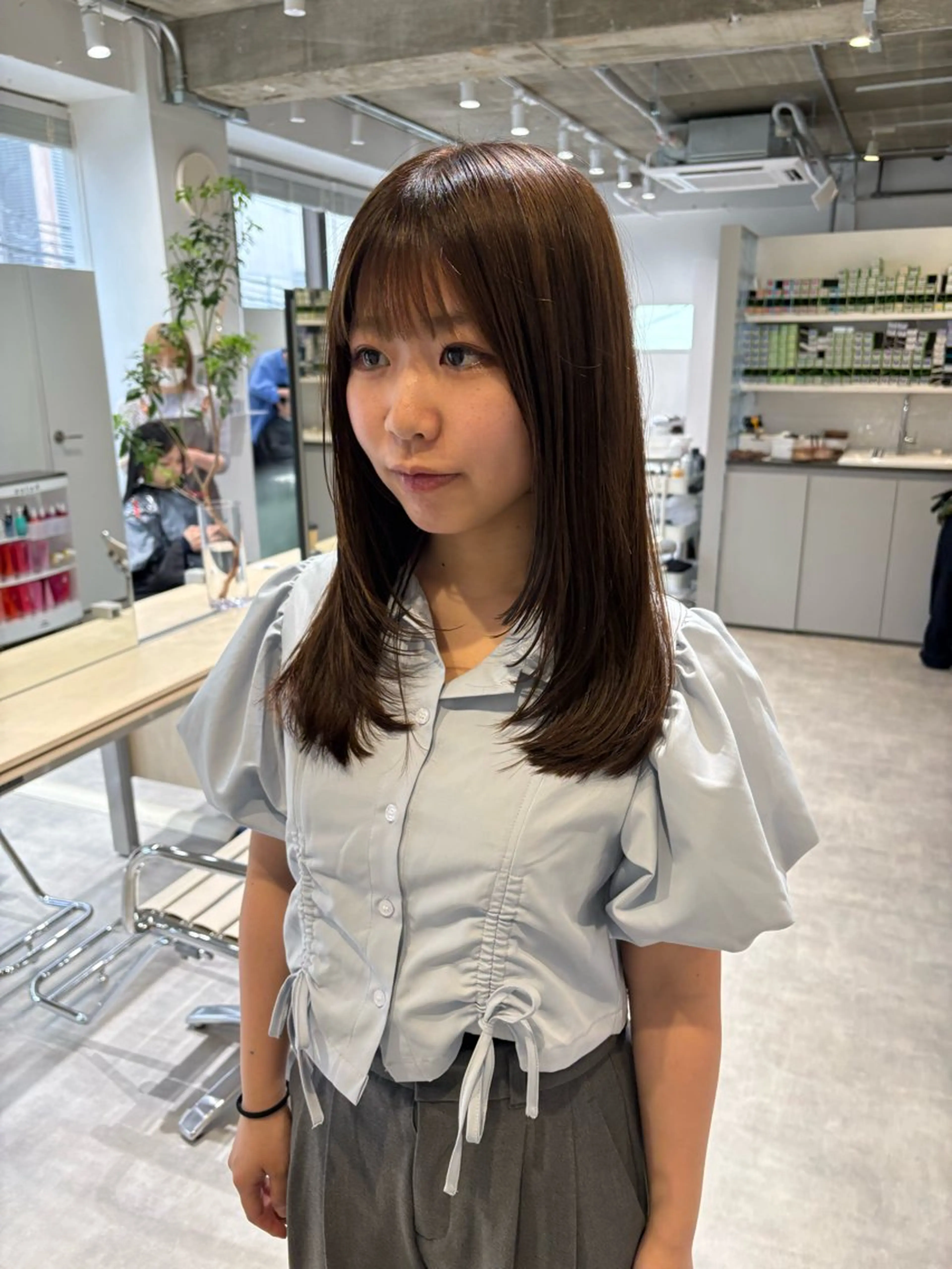 ロング カット ヘアカラー トリートメント レイヤーカット ✨️奥田良太✨️のヘアスタイル