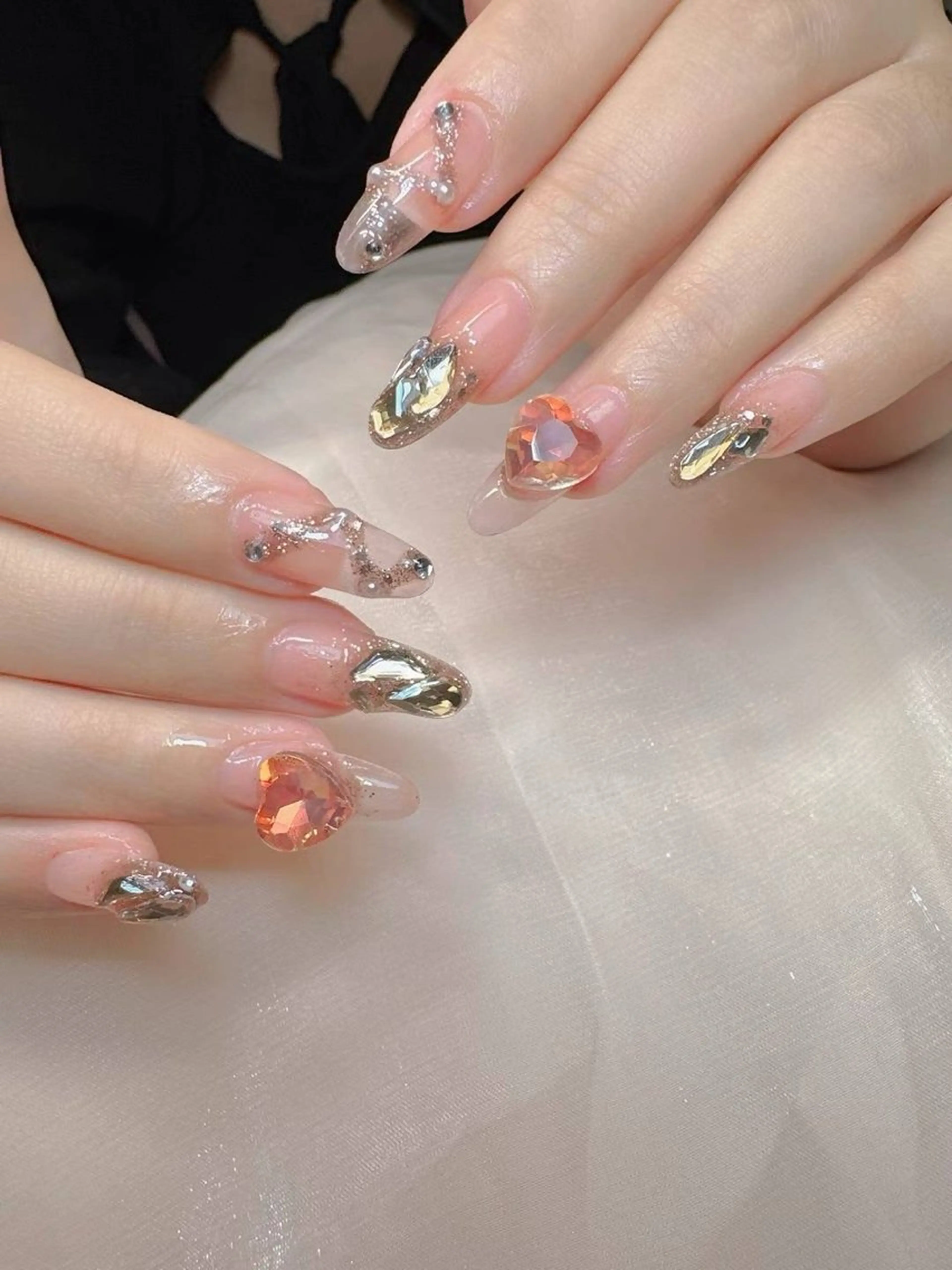 ネイル ハンドネイル 長出し専門店🎀 HARO💕Nailのネイルデザイン