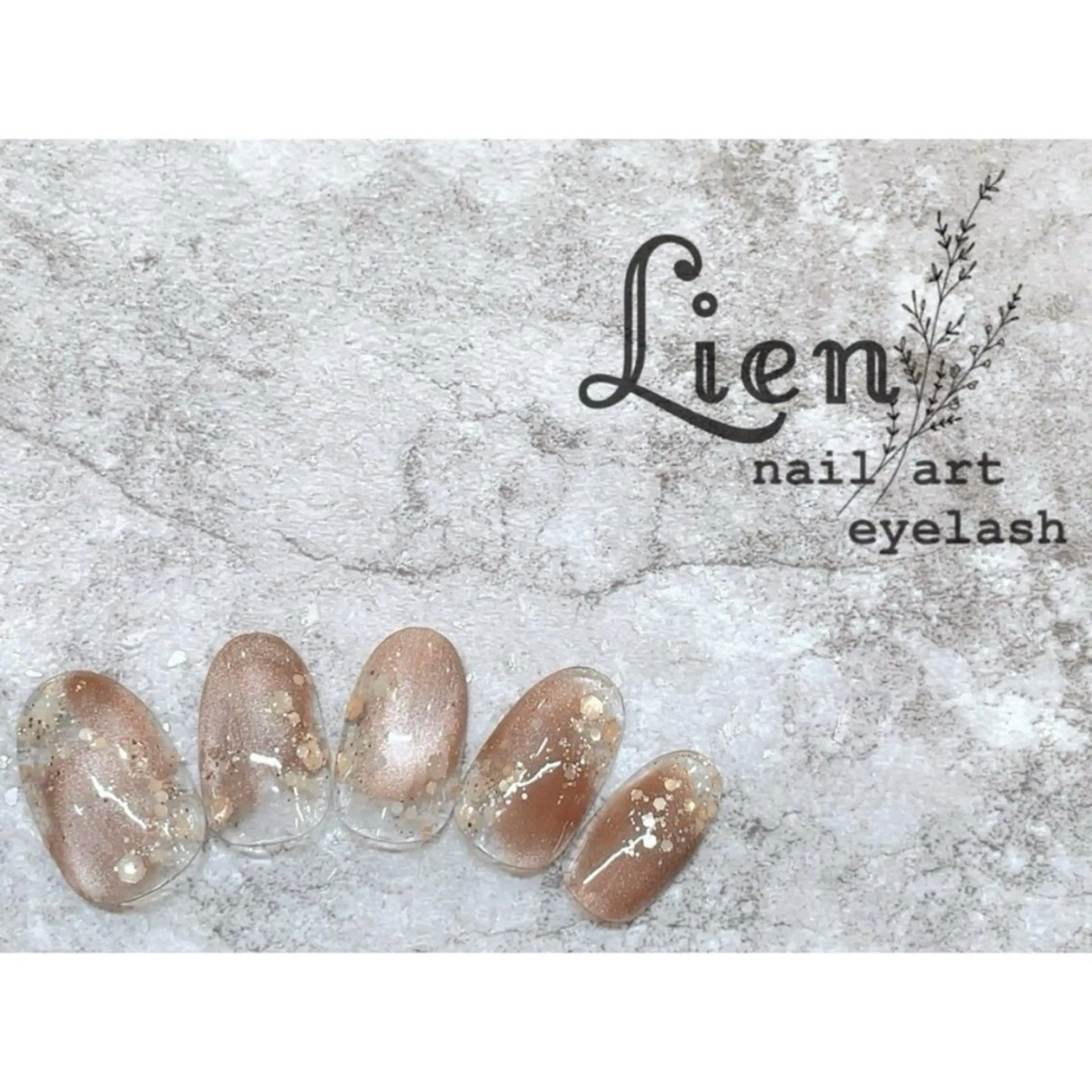 ネイル クリアネイル ニュアンスネイル Lien 川崎店のネイルデザイン