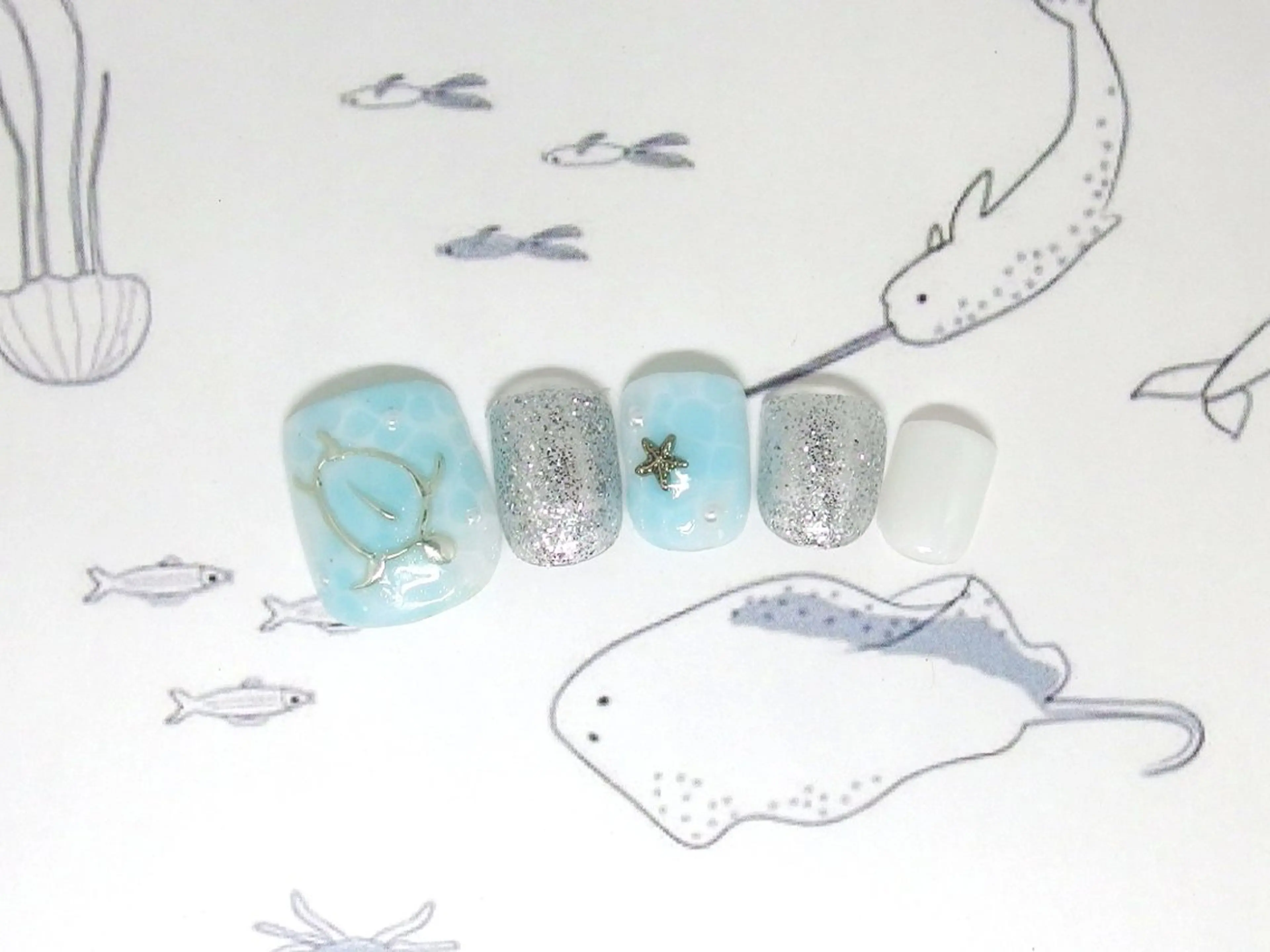 ネイル フットネイル ティーエヌ 金山駅東口店のネイルデザイン