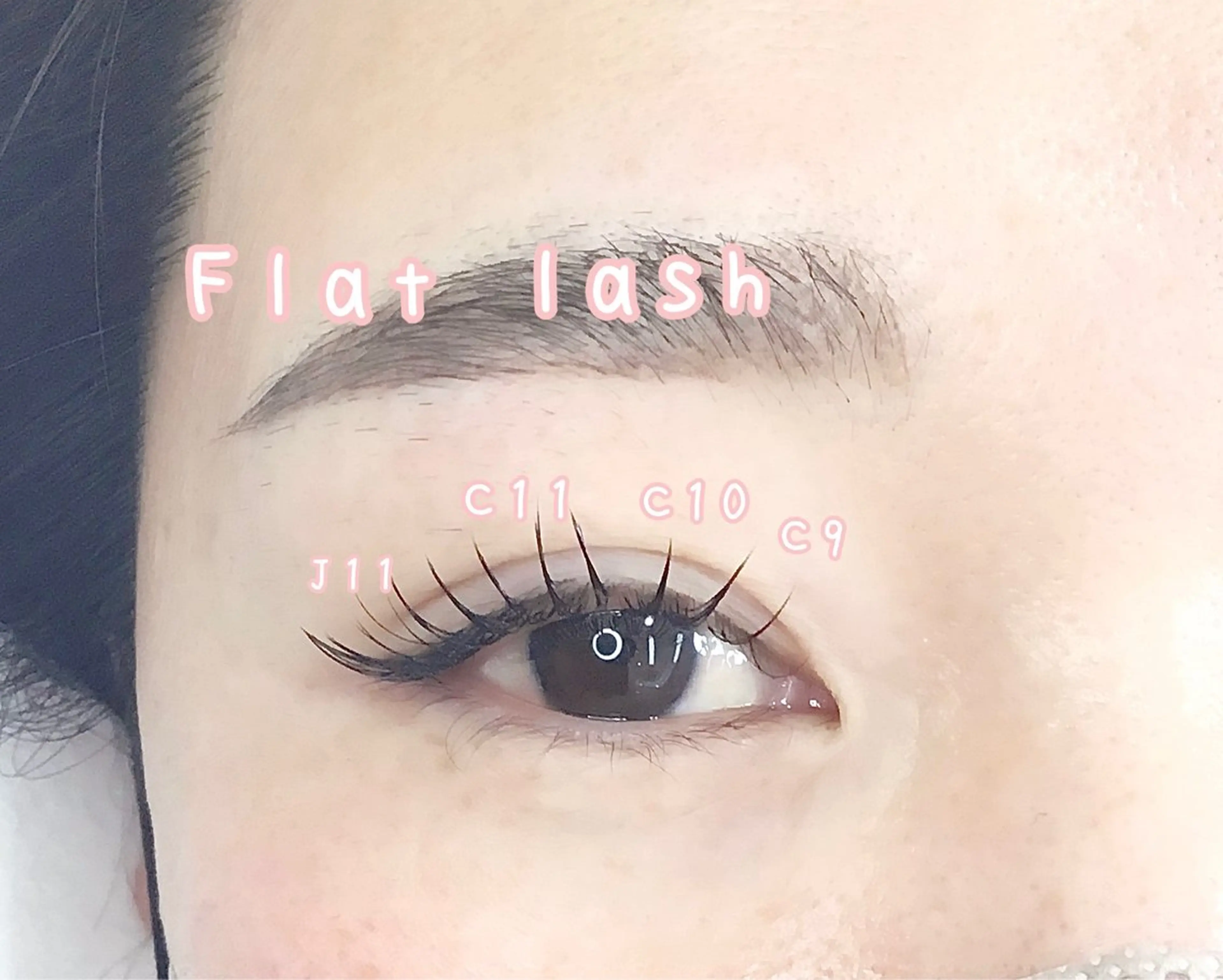 jrアイリスト フラットラッシュ120本の写真