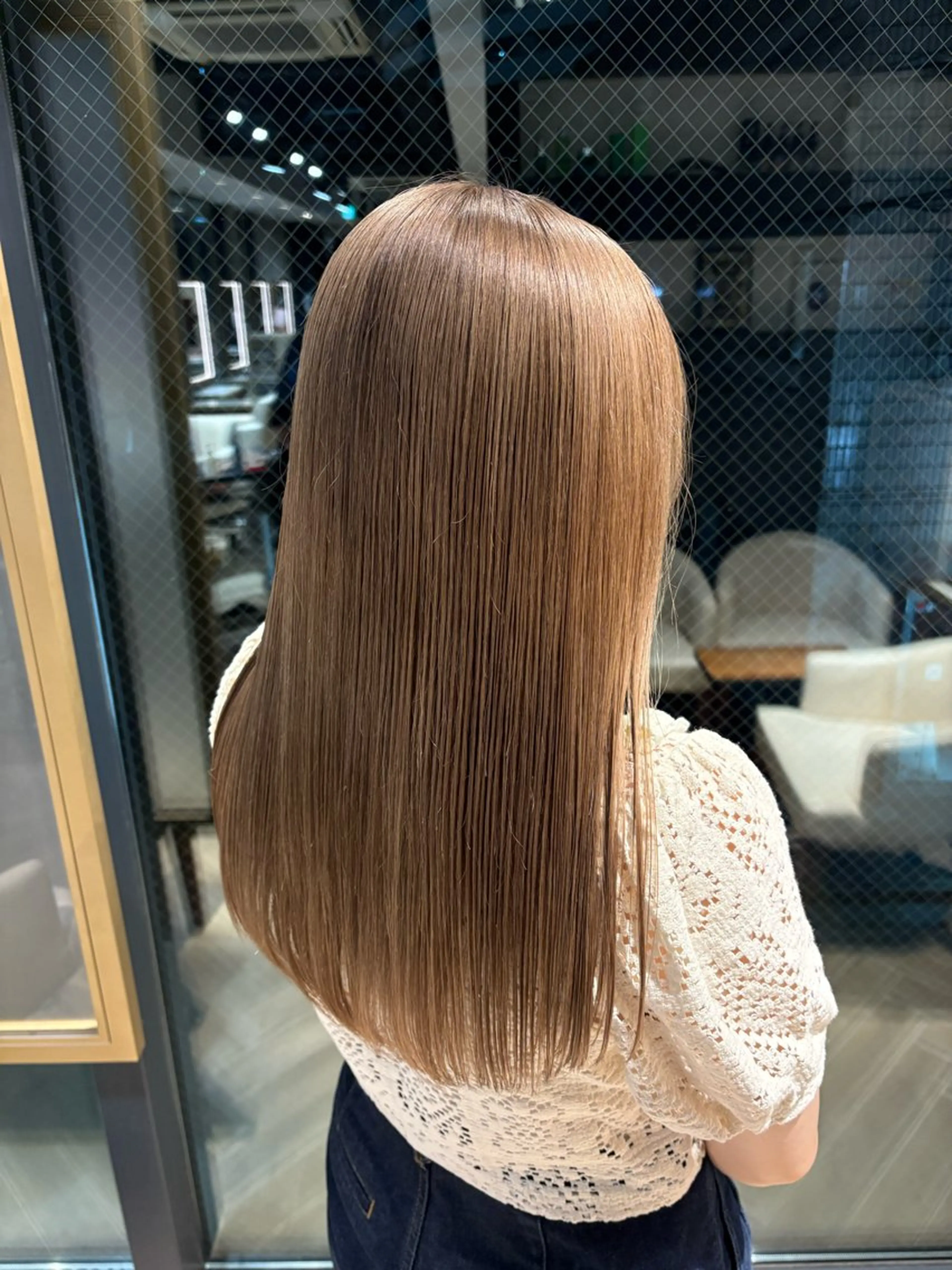 ロング カラー ヘアカラー 山本 瑠虎のヘアスタイル